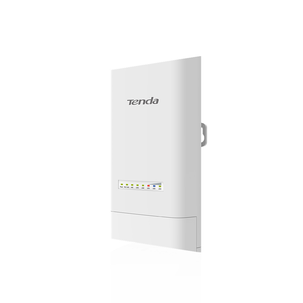 Tenda OS3 Outdoor CPE 5 GHz WiFi AC900, 867Mb/ s, 4x LAN, 12 dBi, IP65, pasívna PoE výhybka + adaptér 