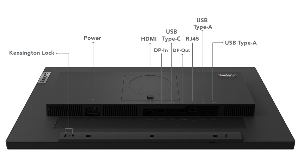 Lenovo ThinkVision/ T24m-29/ 23, 8"/ IPS/ FHD/ 60Hz/ 6ms/ Blck-Red/ 3R 