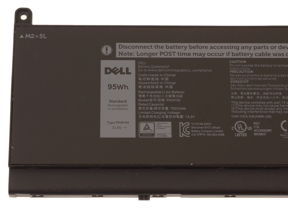 DELL Batéria 6-cell 95W/ HR LI-ON Precision M7530, M7540, M7730, M7740 