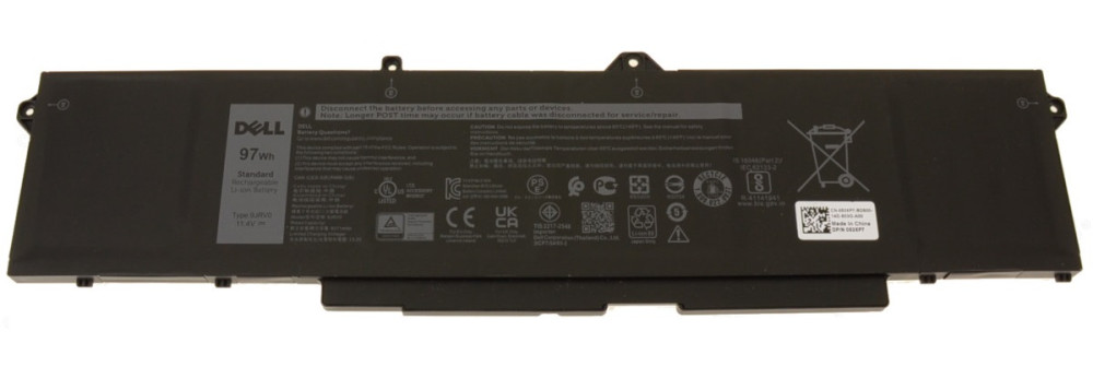Dell batéria 6-cell 97W/ HR LI-ON Latitude 5521, 5531, Precision 3561, 3571, Alienware m17 R5 AMD
