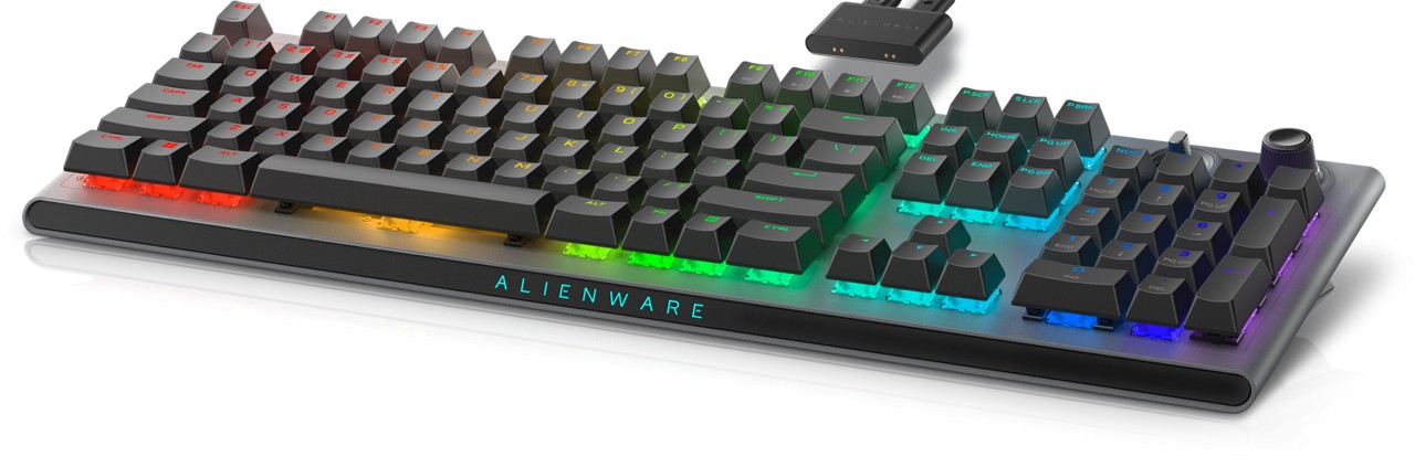 Dell Alienware AW920K/ Bezdrôtová USB + Bluetooth/ Čierna 