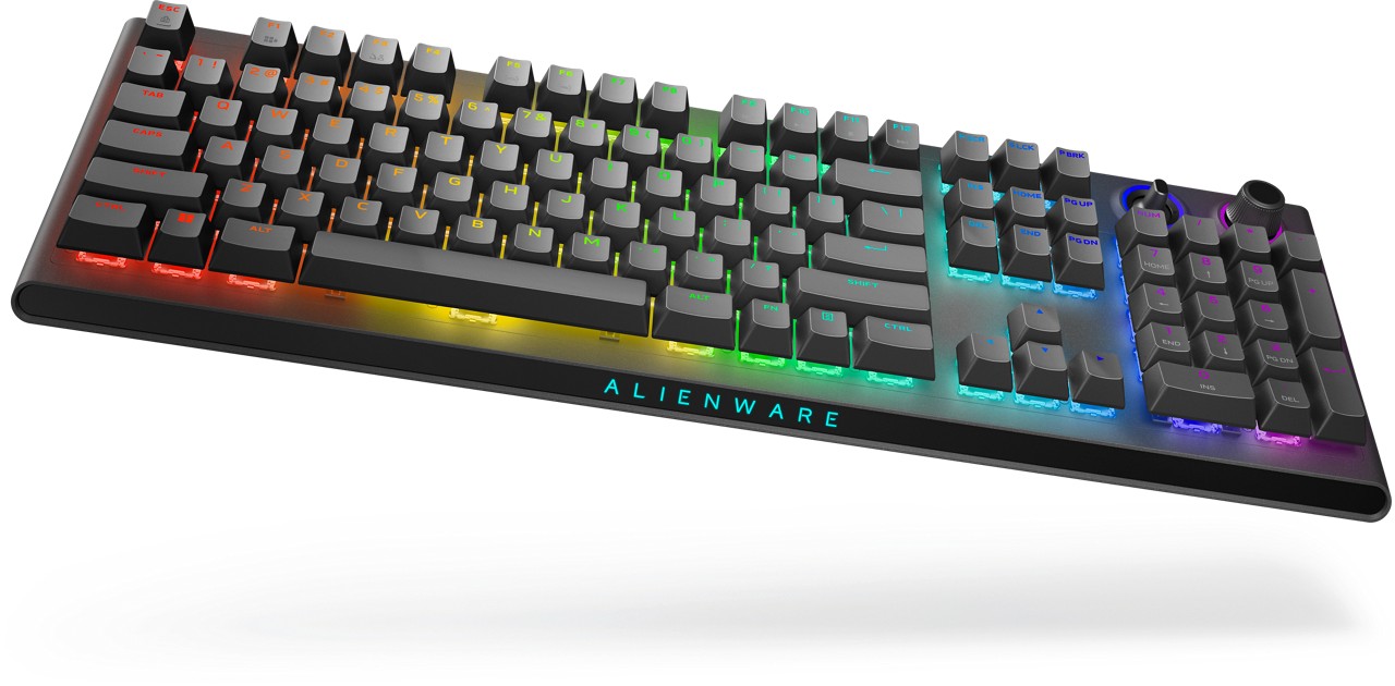 Dell Alienware AW920K/ Bezdrôtová USB + Bluetooth/ Čierna 