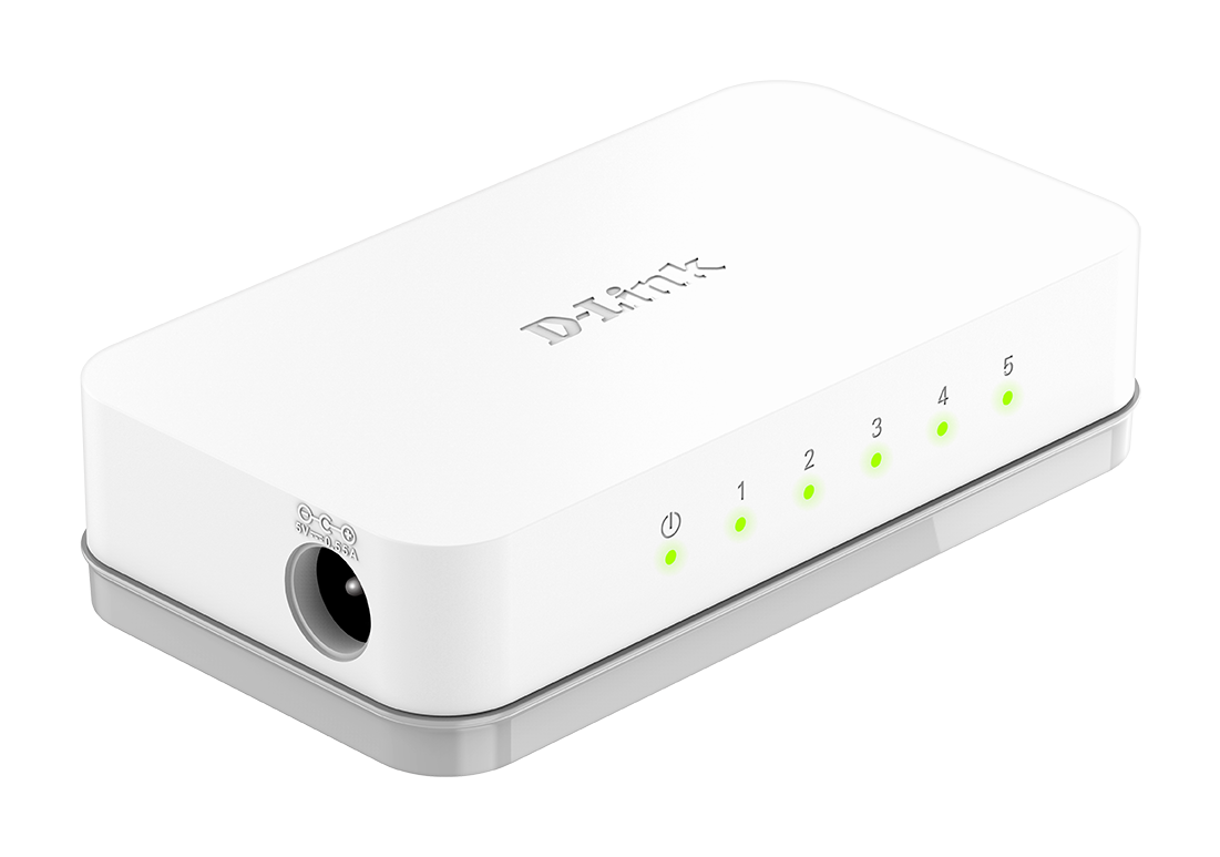 D-Link GO-SW-5E 5-Port 10/ 100 DESKTOP SWITCH 