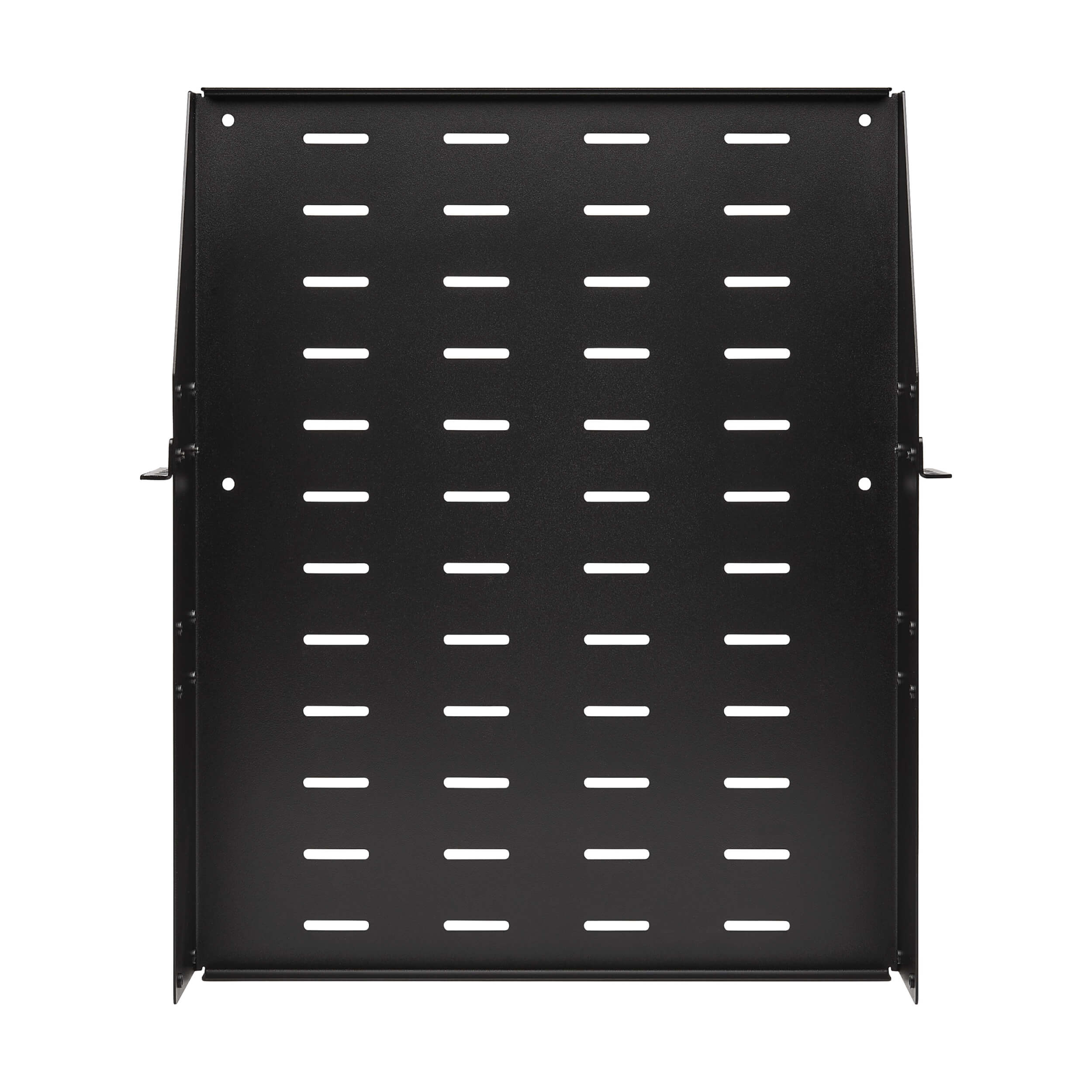 Polica pevná SmartRack 2U, nosnosť 45kg, hĺbka 546mm, montáž univerzálna, odvetrávaná 