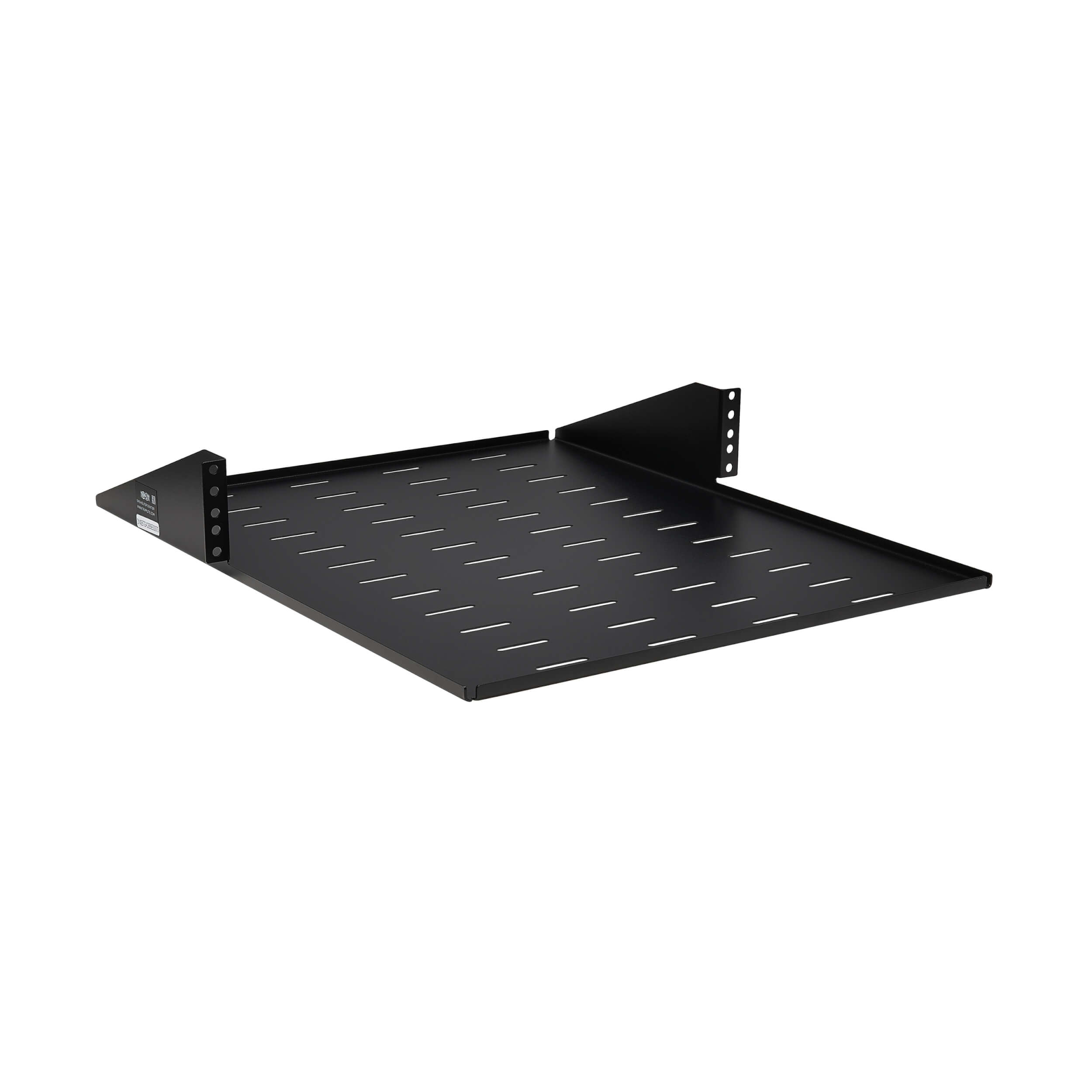 Polica pevná SmartRack 2U, nosnosť 45kg, hĺbka 546mm, montáž na stred, odvetrávaná 