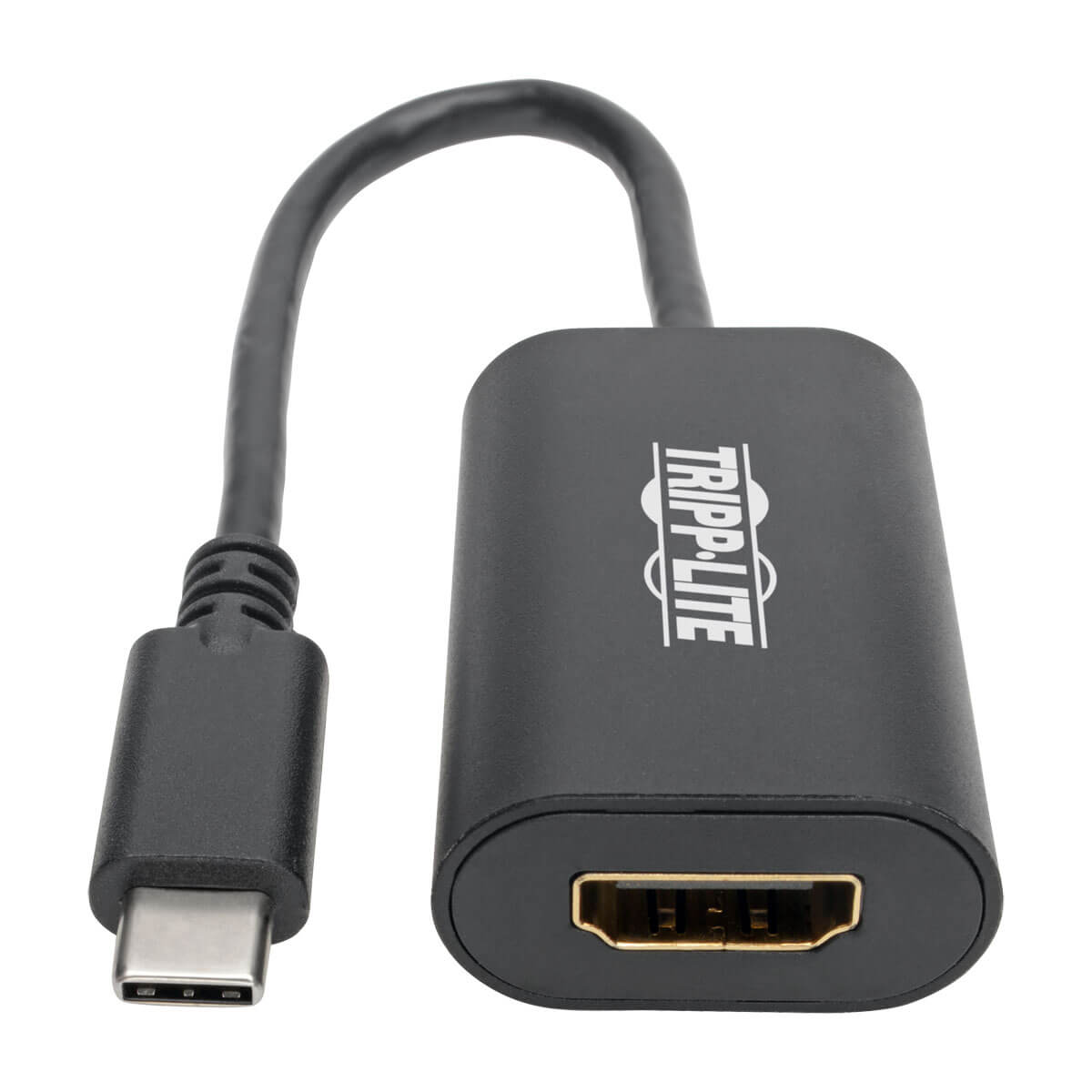 Adaptér USB-C/ HDMI 4K 60Hz, HDCP 2.2 (Samec/ Samice), čierna 