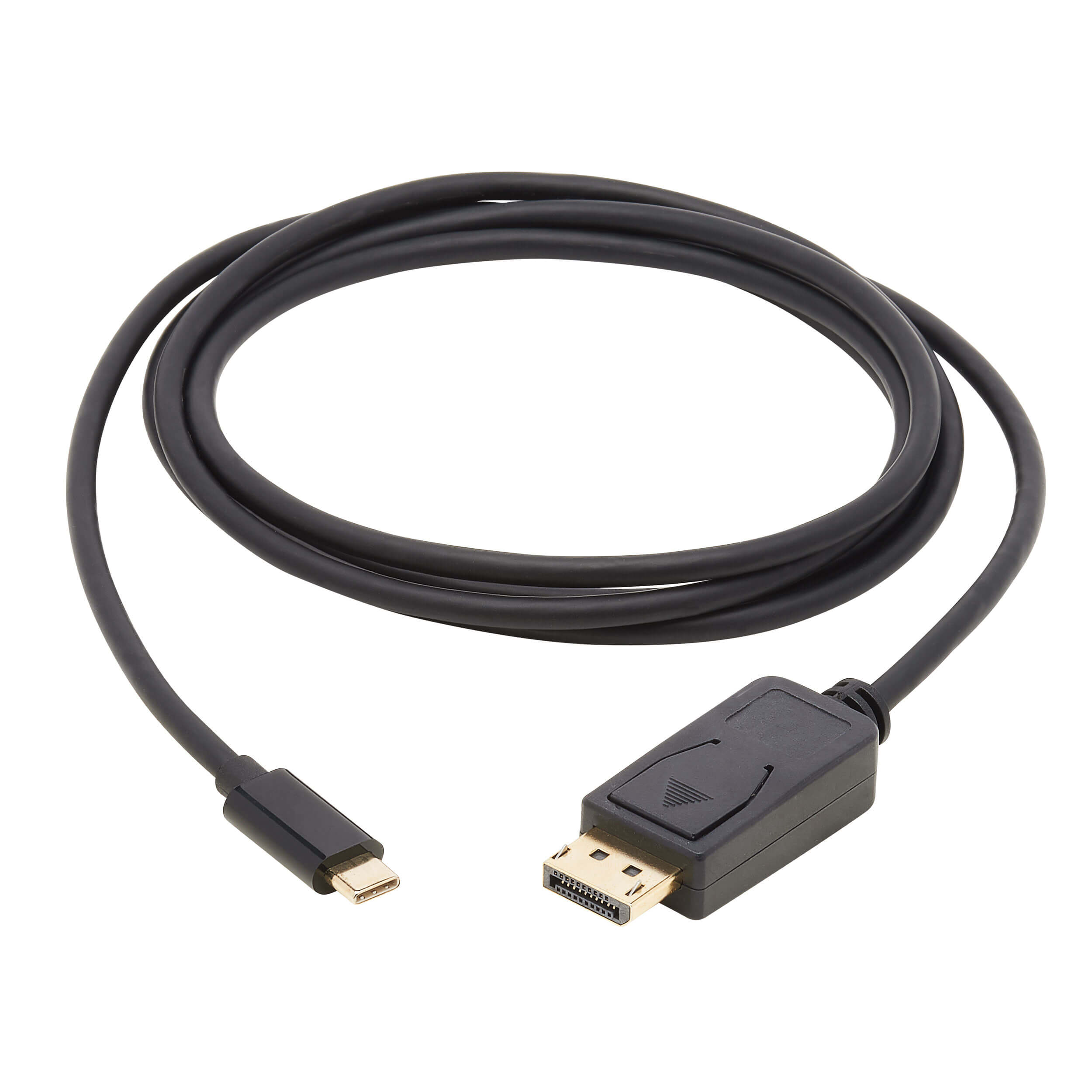 Adaptér USB-C/ DisplayPort BiDirect, uzamykateľný konektor, 4K 60Hz, HDR (Samec/ Samec), kábel 1.8m 