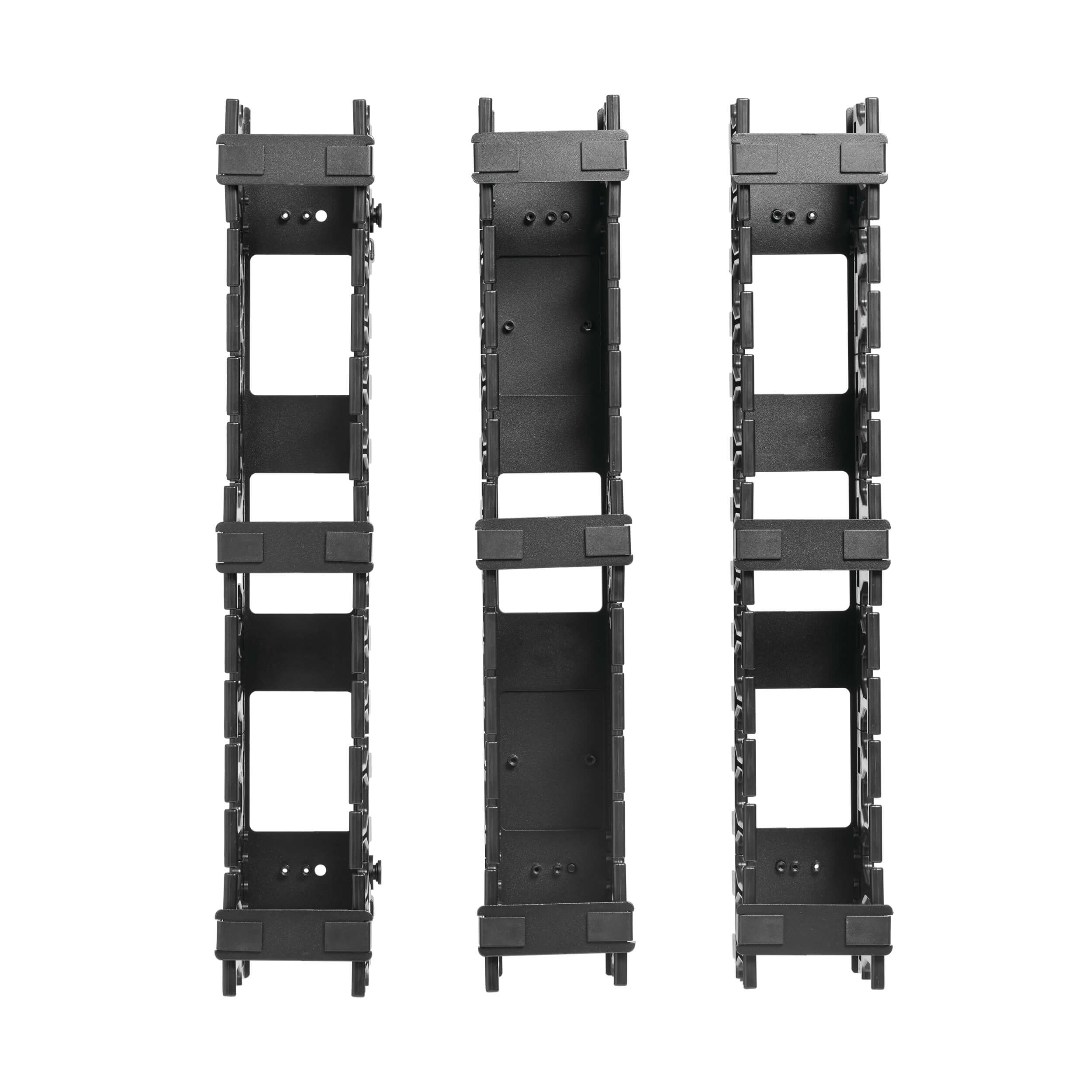 Káblový manažér vertikálny SmartRack 3 (7.62cm), káblový kanál s výrezmi pre káble 