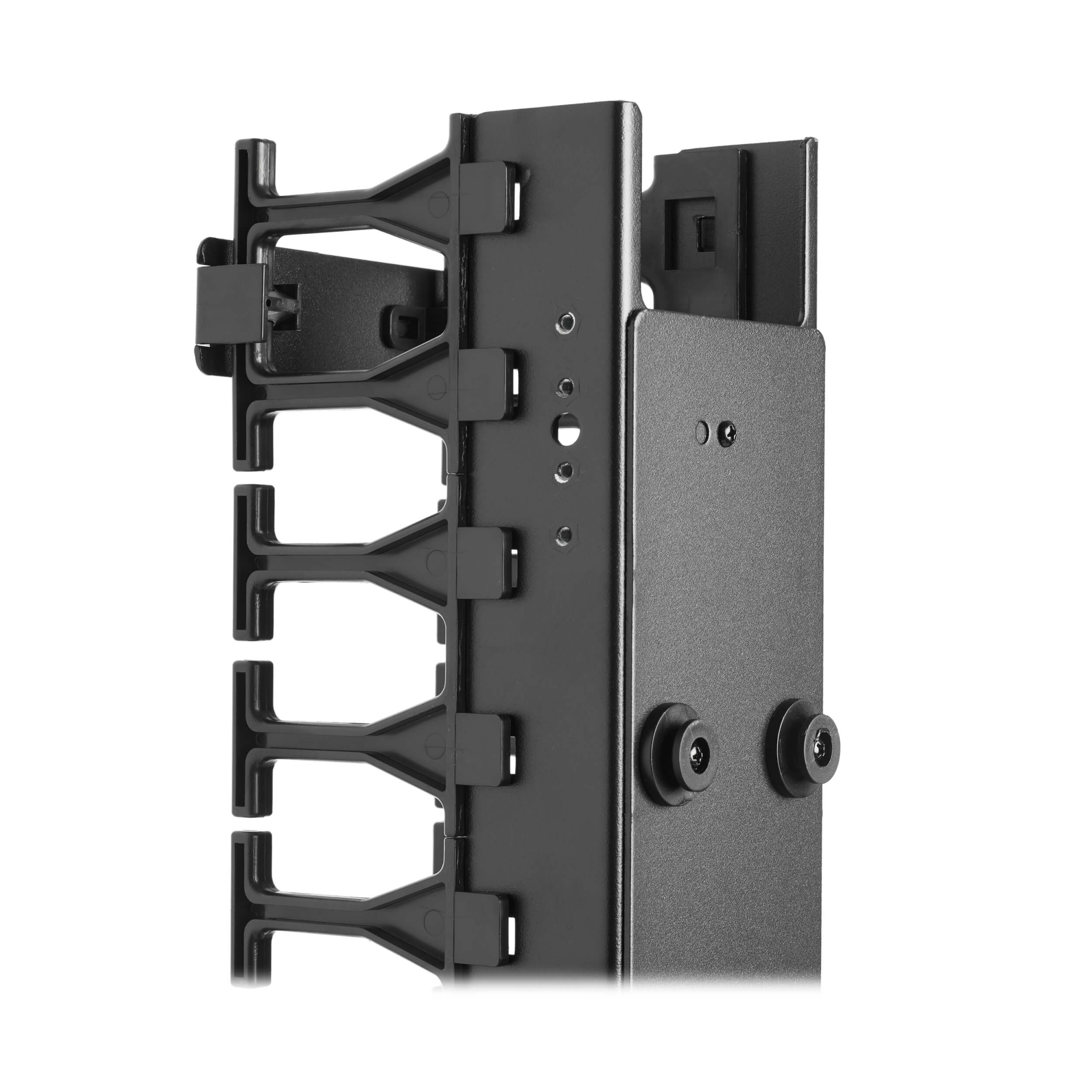 Káblový manažér vertikálny SmartRack 3 (7.62cm), káblový kanál s výrezmi pre káble 