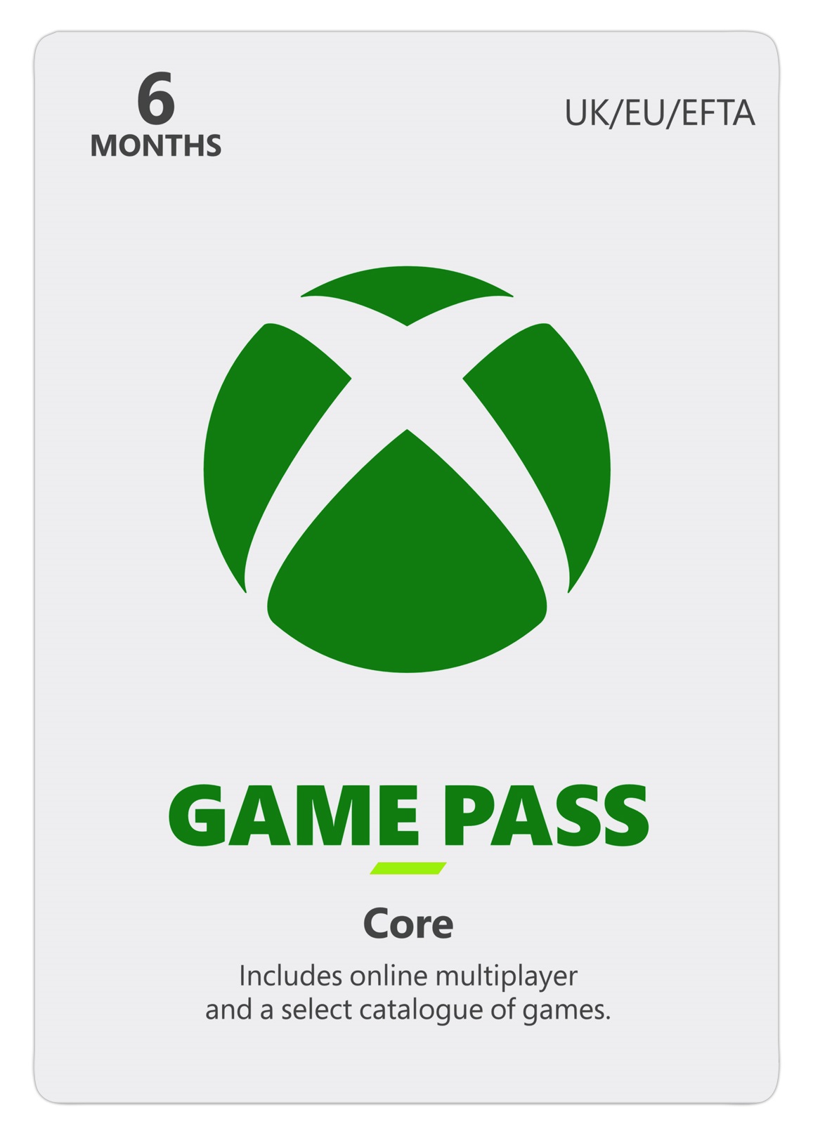 ESD XBOX - Game Pass ESSENTIAL - předplatné na 6 měsíců (EuroZone) 