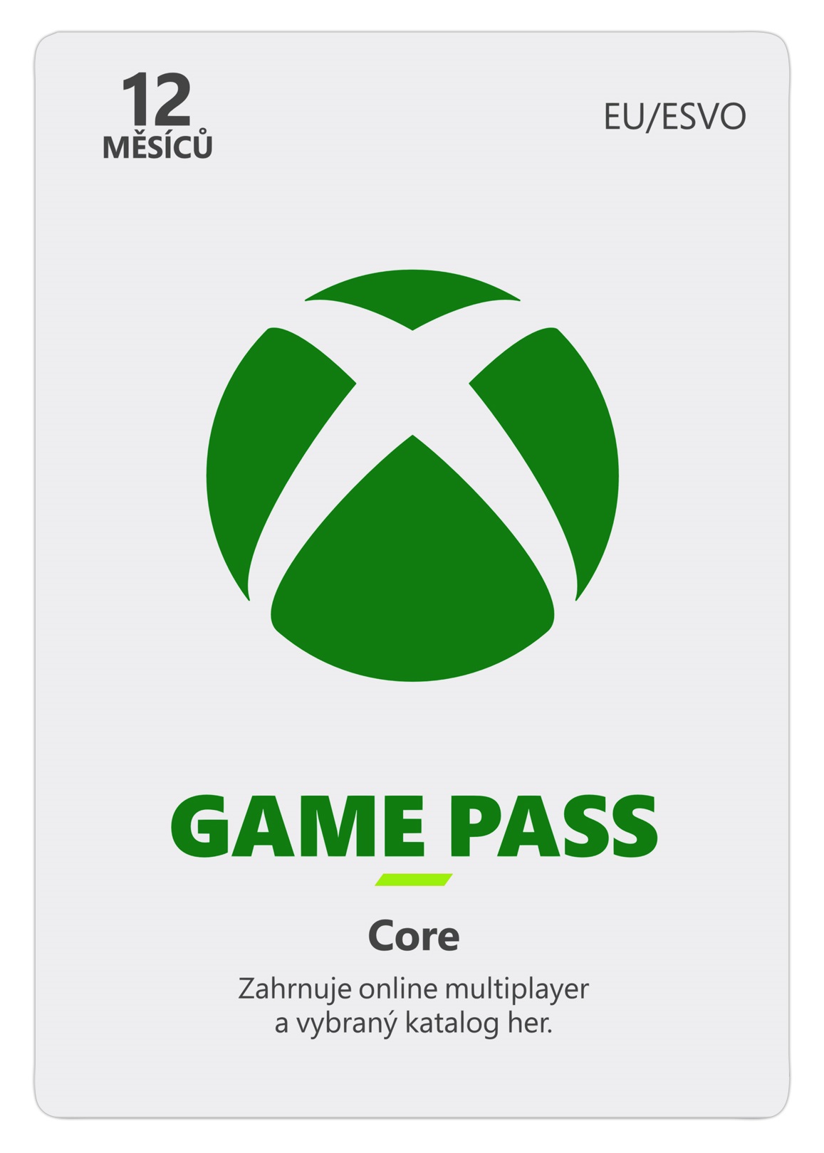 ESD XBOX - Game Pass ESSENTIAL - předplatné na 12 měsíců (EuroZone) 