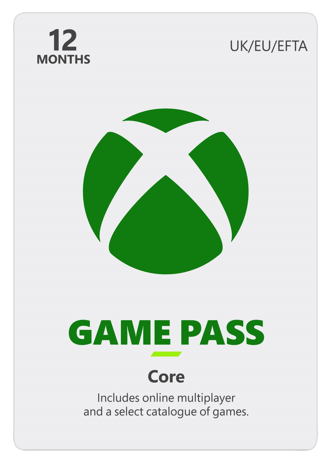 ESD XBOX - Game Pass ESSENTIAL - předplatné na 12 měsíců (EuroZone) 