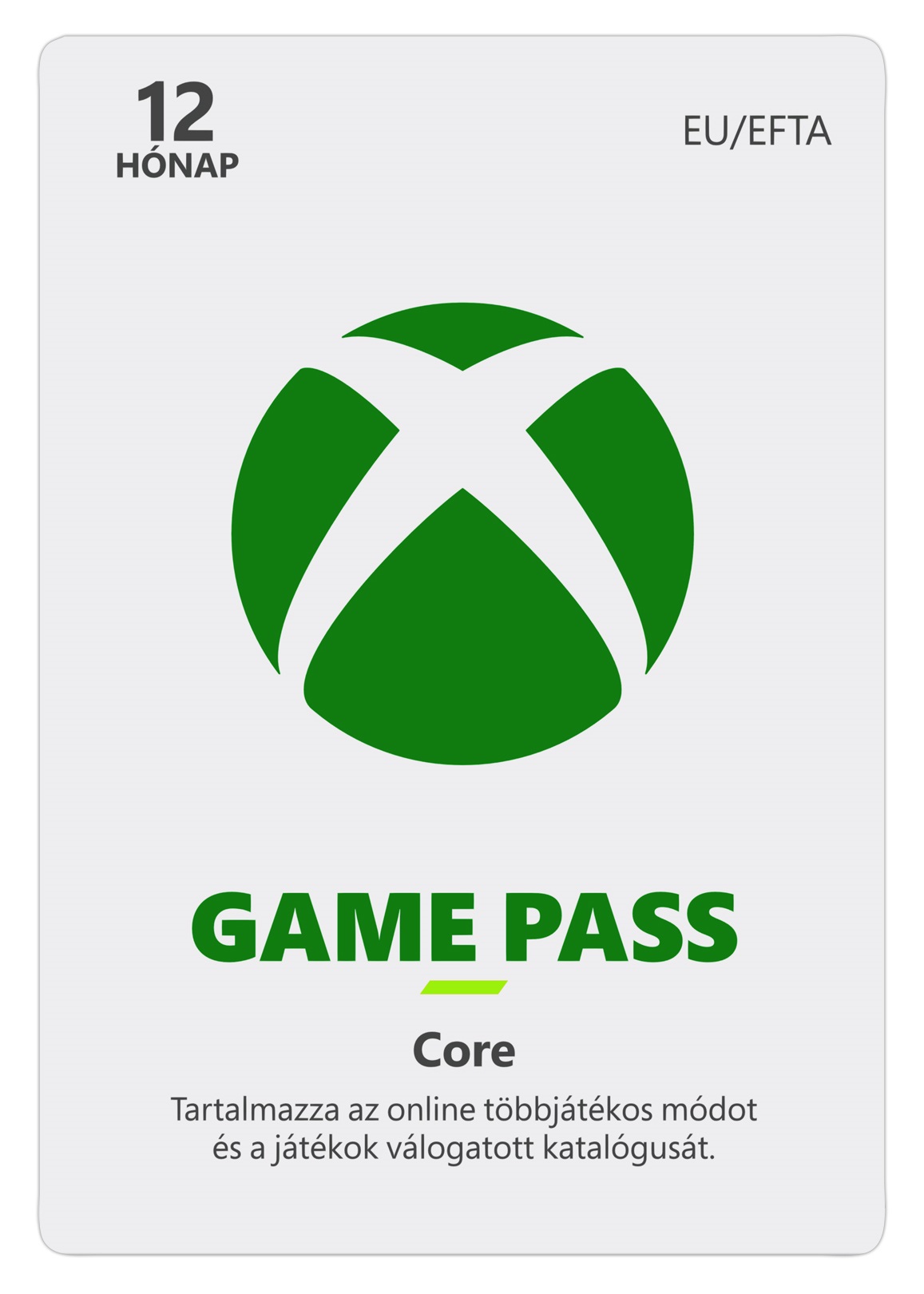 ESD XBOX - Game Pass ESSENTIAL - předplatné na 12 měsíců (EuroZone) 