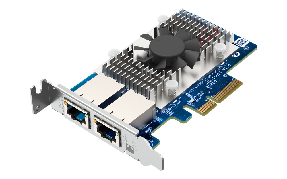 QNAP QXG-10G2T - 2x 10GbE karta pre QNAP NAS 