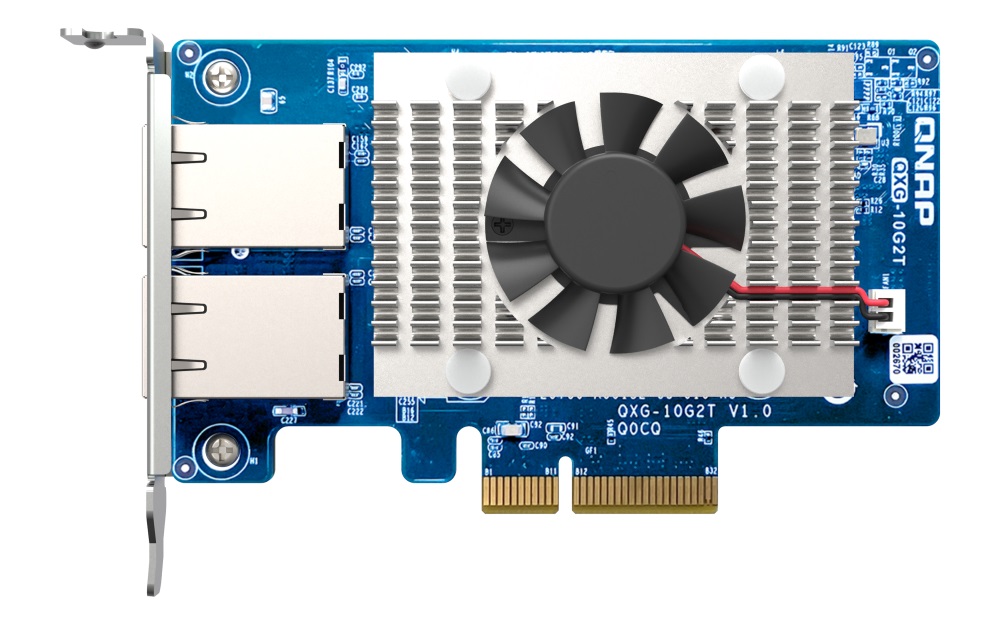 QNAP QXG-10G2T - 2x 10GbE karta pre QNAP NAS
