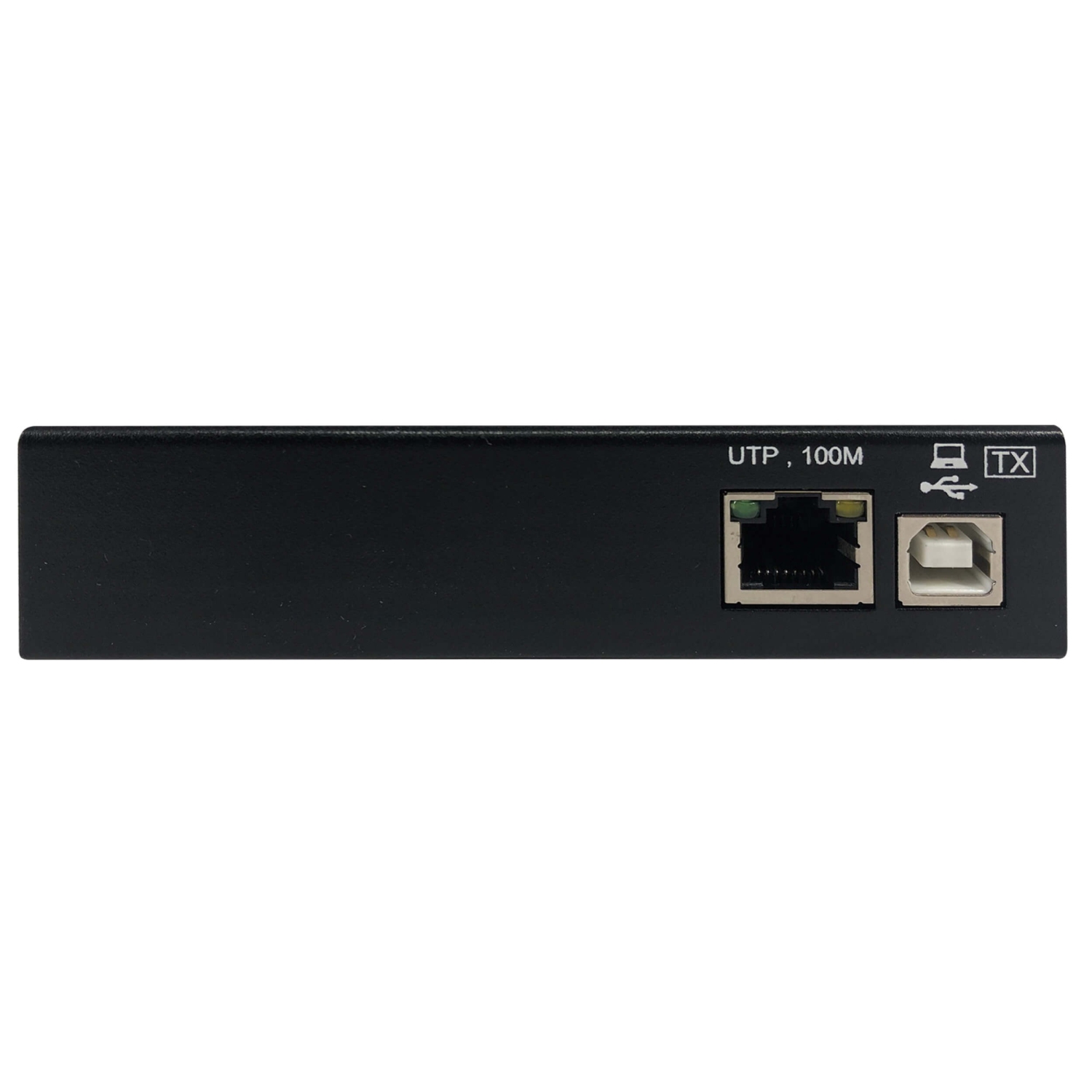 Extender, 4-port USB 2.0 cez Cat6, ESD ochrana, PoC, priemyselný, možnosť montáže, 100mm 