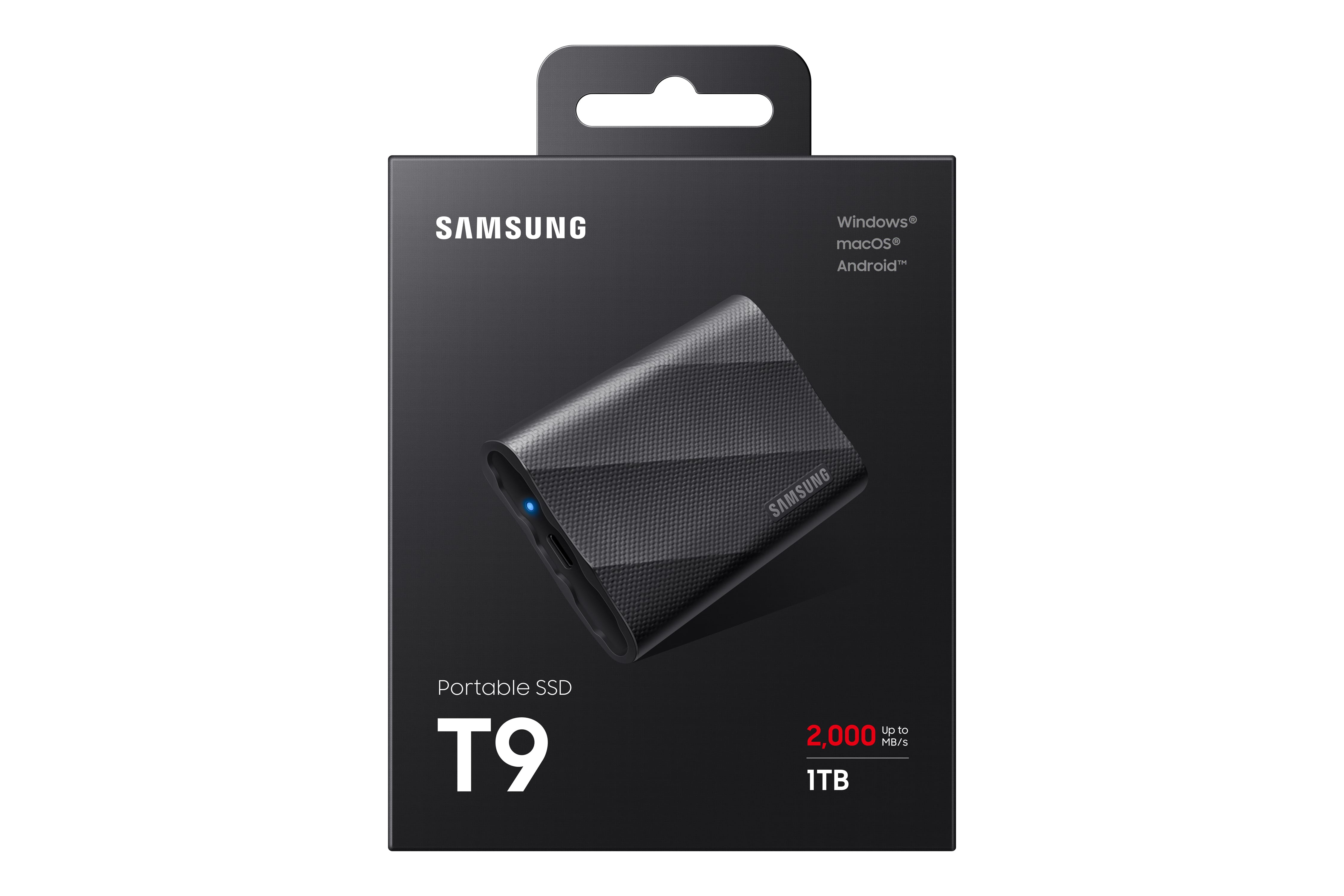 SSD 1TB Samsung externý T9, čierna 