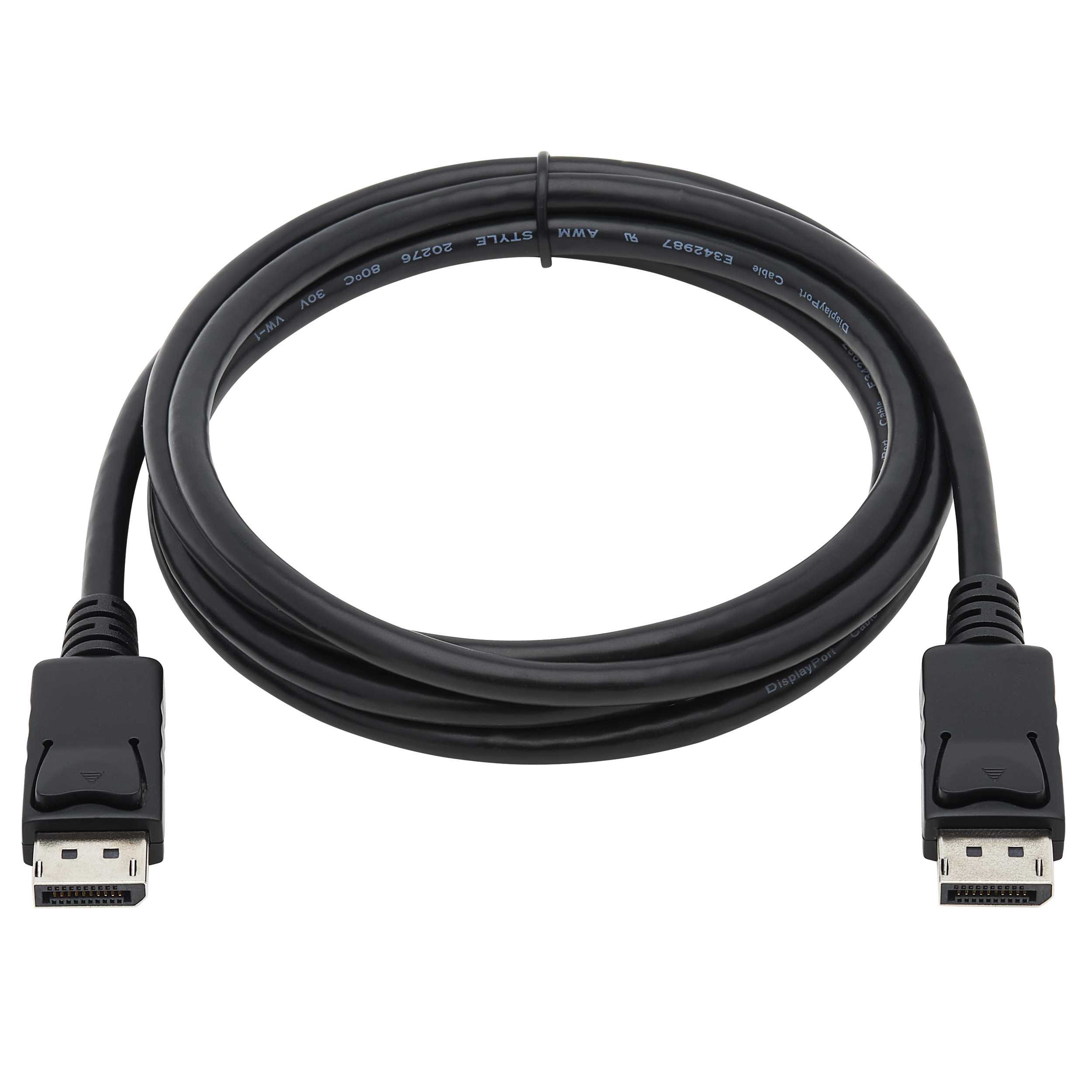 Kábel DisplayPort so západkou, 4K 60Hz, (Samec/ Samec), 3.05m 