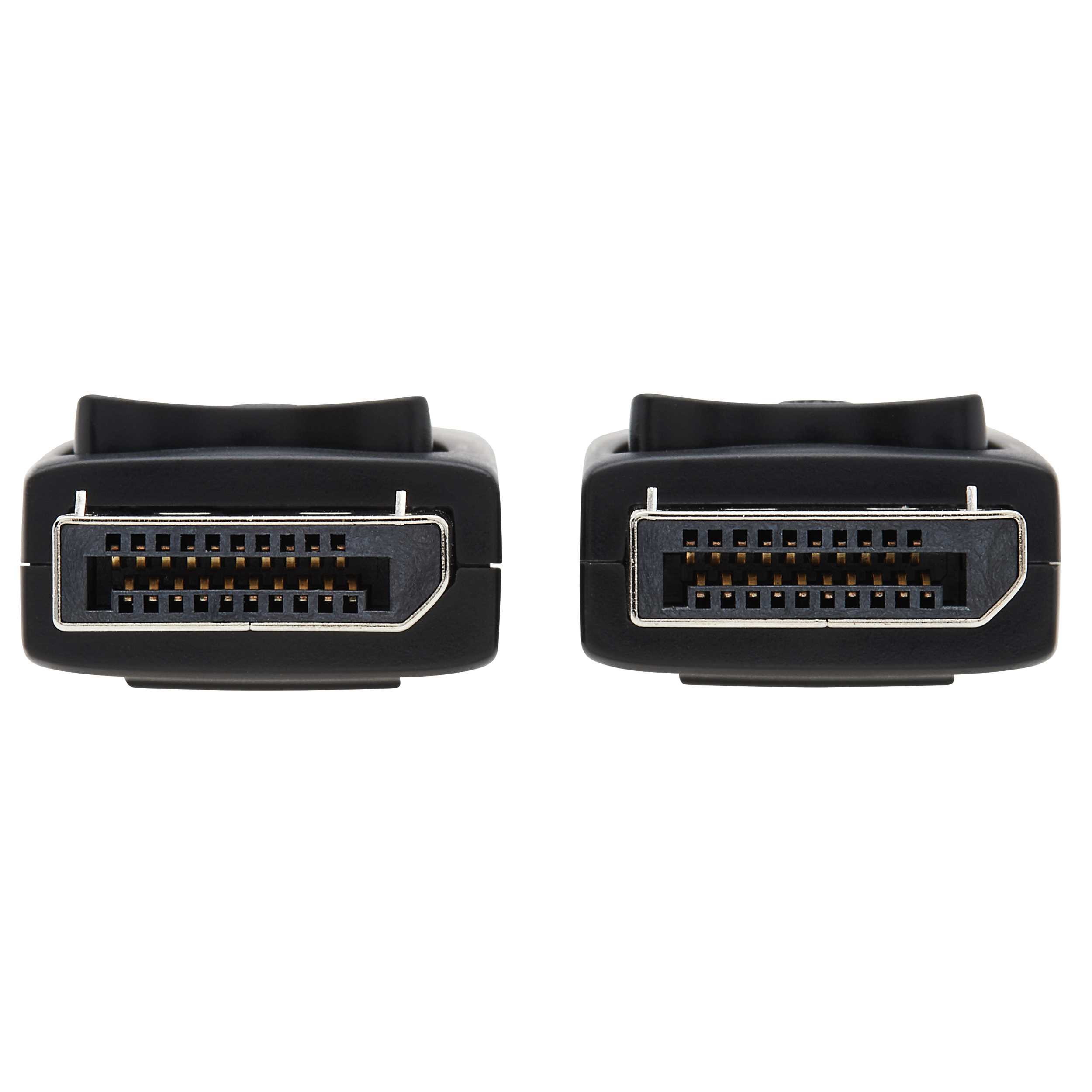 Kábel DisplayPort so západkou, 4K 60Hz, (Samec/ Samec), 3.05m 