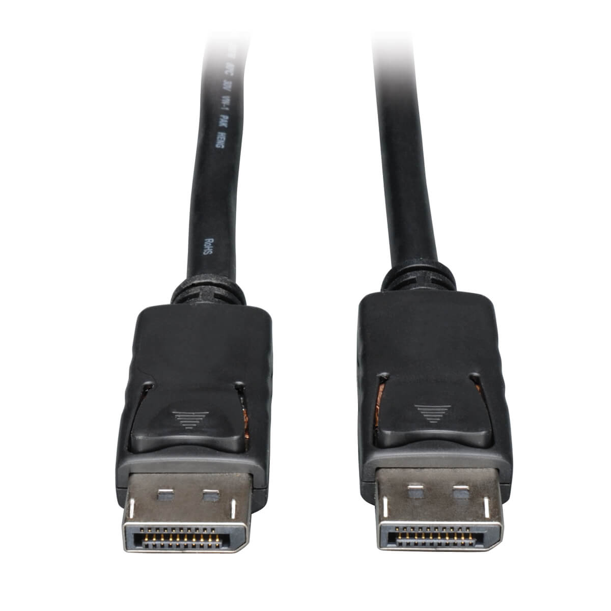 Kábel DisplayPort so západkou, 4K 60Hz, (Samec/ Samec), 4.57m