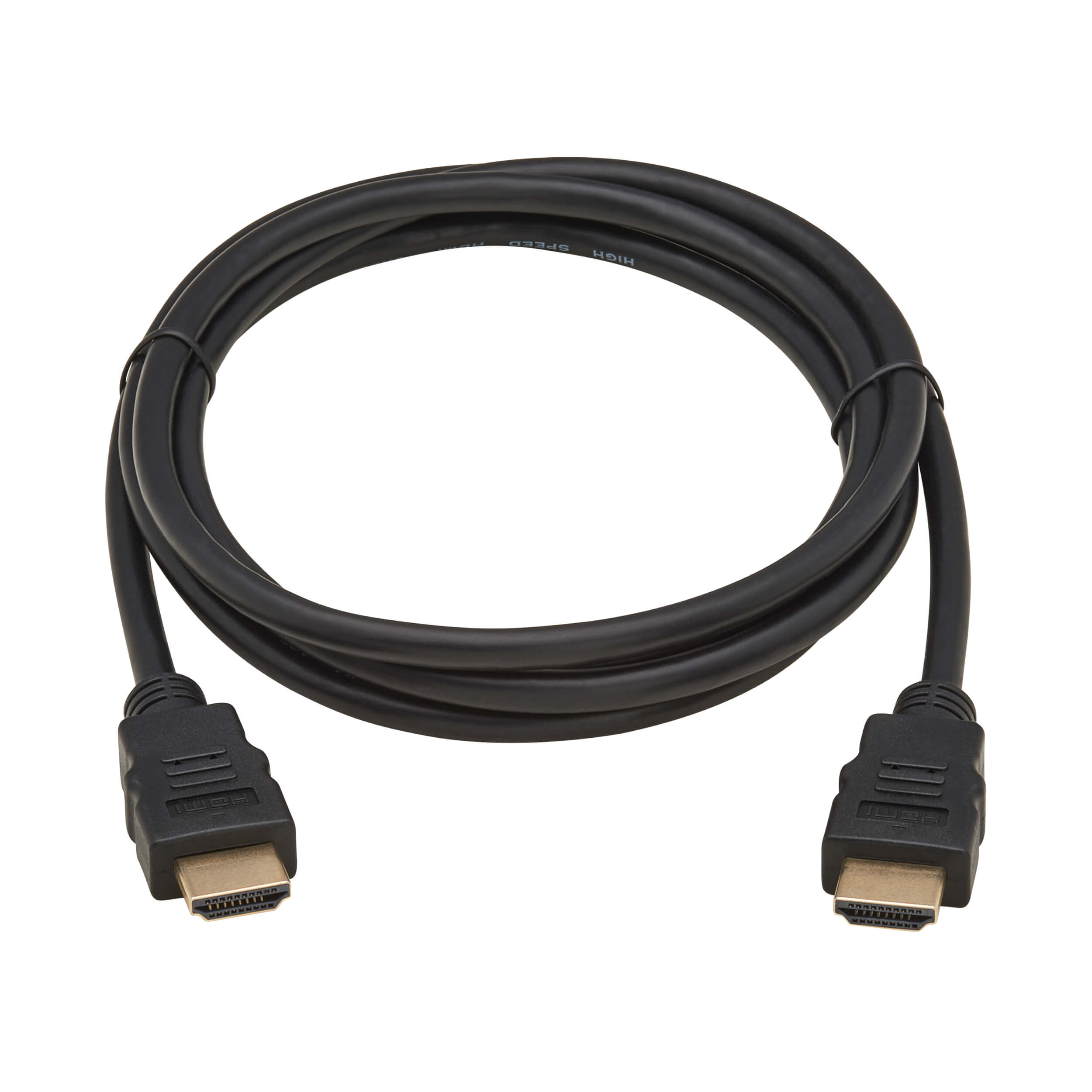 Kábel HDMI vysokorýchlostný, digitálny video+zvuk, UHD 4K (Samec/ Samec), čierna, 1.83m 