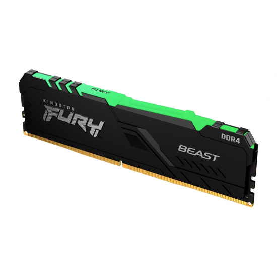 Kingston FURY Beast/ DDR4/ 32GB/ 3600MHz/ CL18/ 1x32GB/ RGB/ Black 