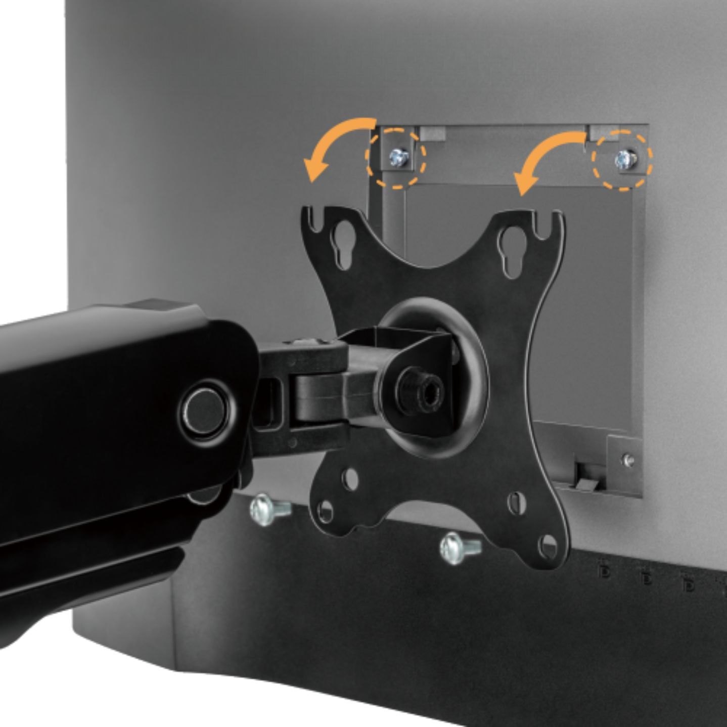 Držiak monitora Brateck LDT60-C012 jedno rameno mechanická pružina Heavy Duty 