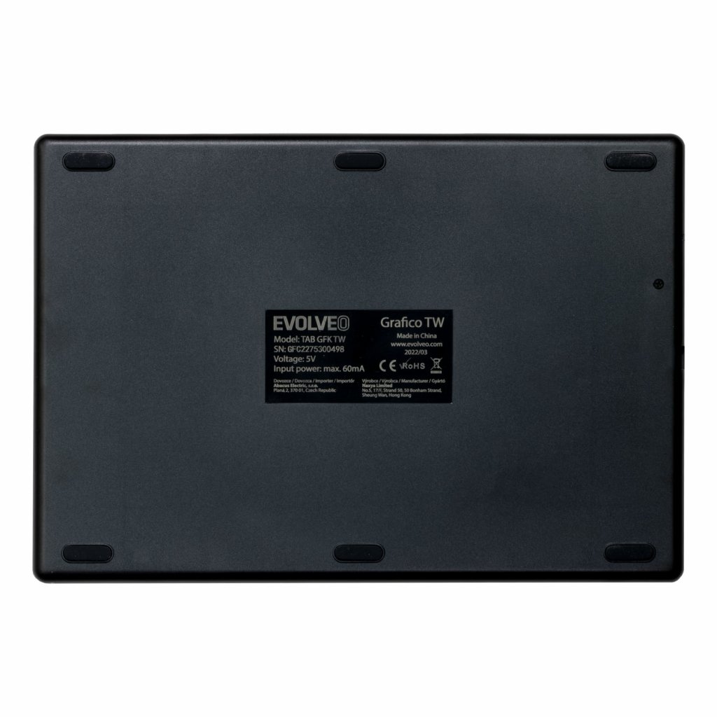 EVOLVEO Grafico TW, grafický tablet s kolieskom 