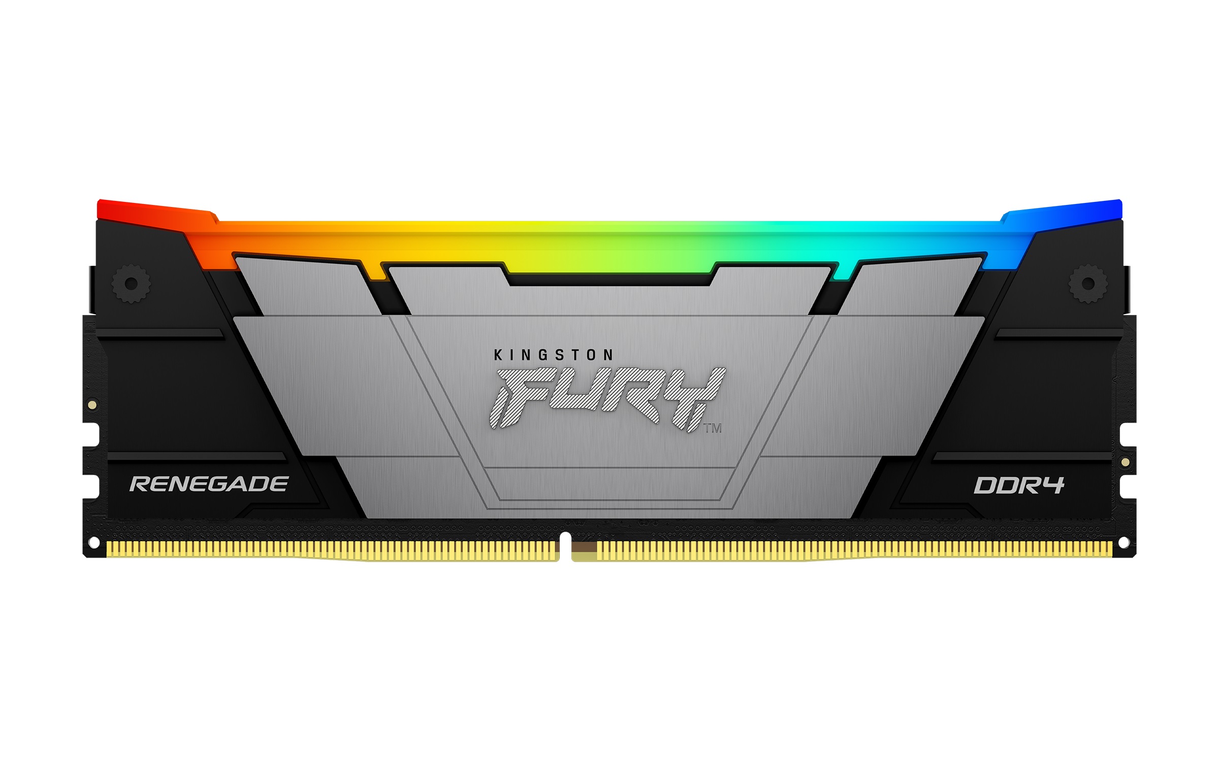 Kingston FURY Renegade/ DDR4/ 128GB/ 3600MHz/ CL18/ 4x32GB/ RGB/ Black