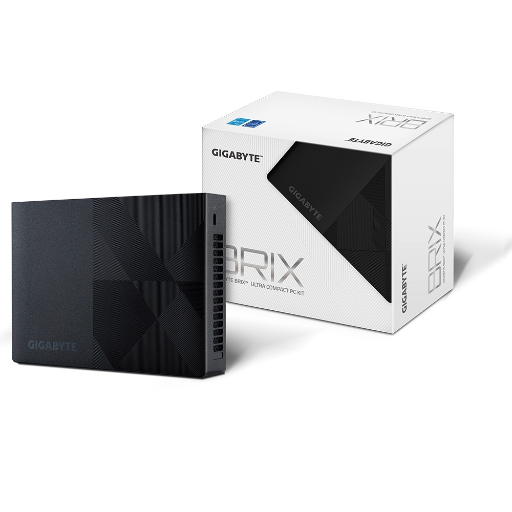Gigabyte BRIX/ GB-BNIP-N200 (rev. 1.0)/ Mini/ N200/ bez RAM/ UHD Xe/ bez OS/ 3R 
