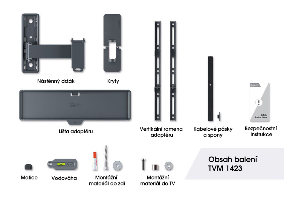 Vogel"s TVM 1423, TV rameno pre obrazovky 32-65", 25 kg 