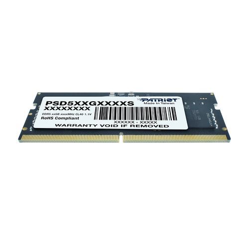 Patriot Signature Line/ SO-DIMM DDR5/ 8GB/ 5600MHz/ CL46/ 1x8GB 