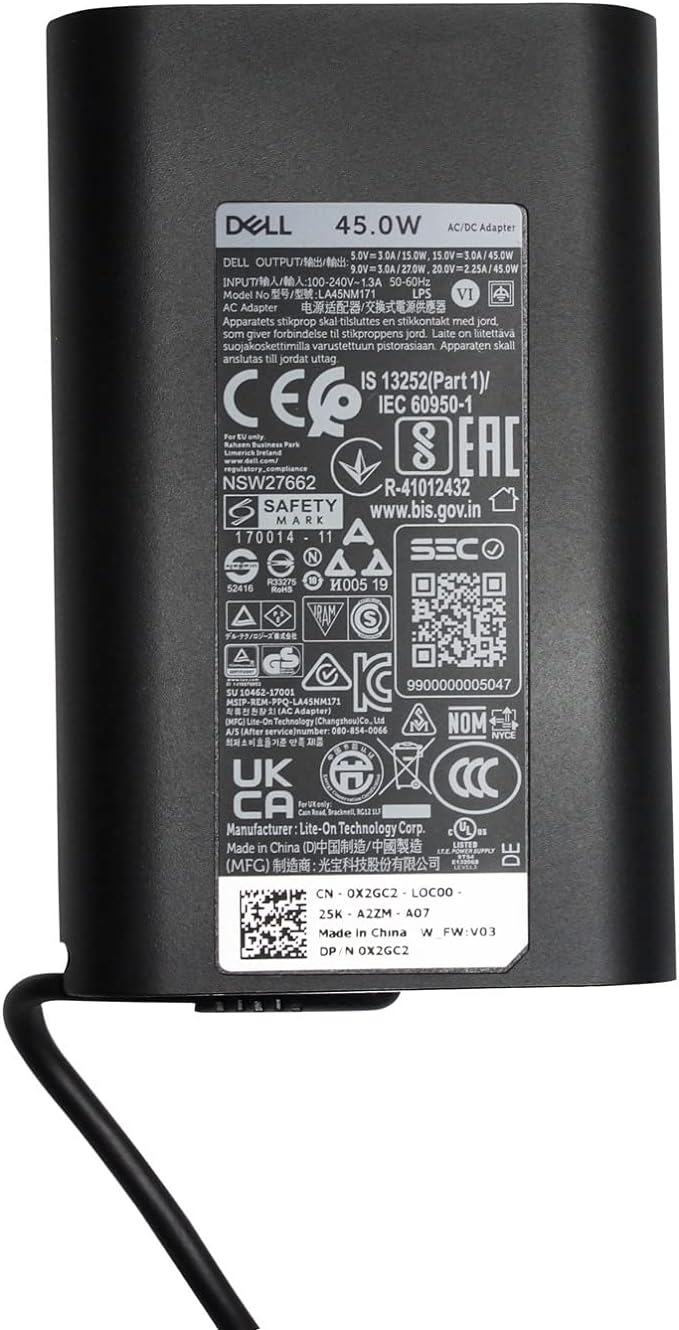 Dell AC adaptér 45W USB-C 