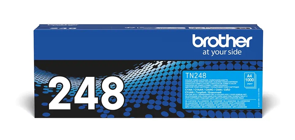 Brother TN-248 Cyan (1 000 str.)