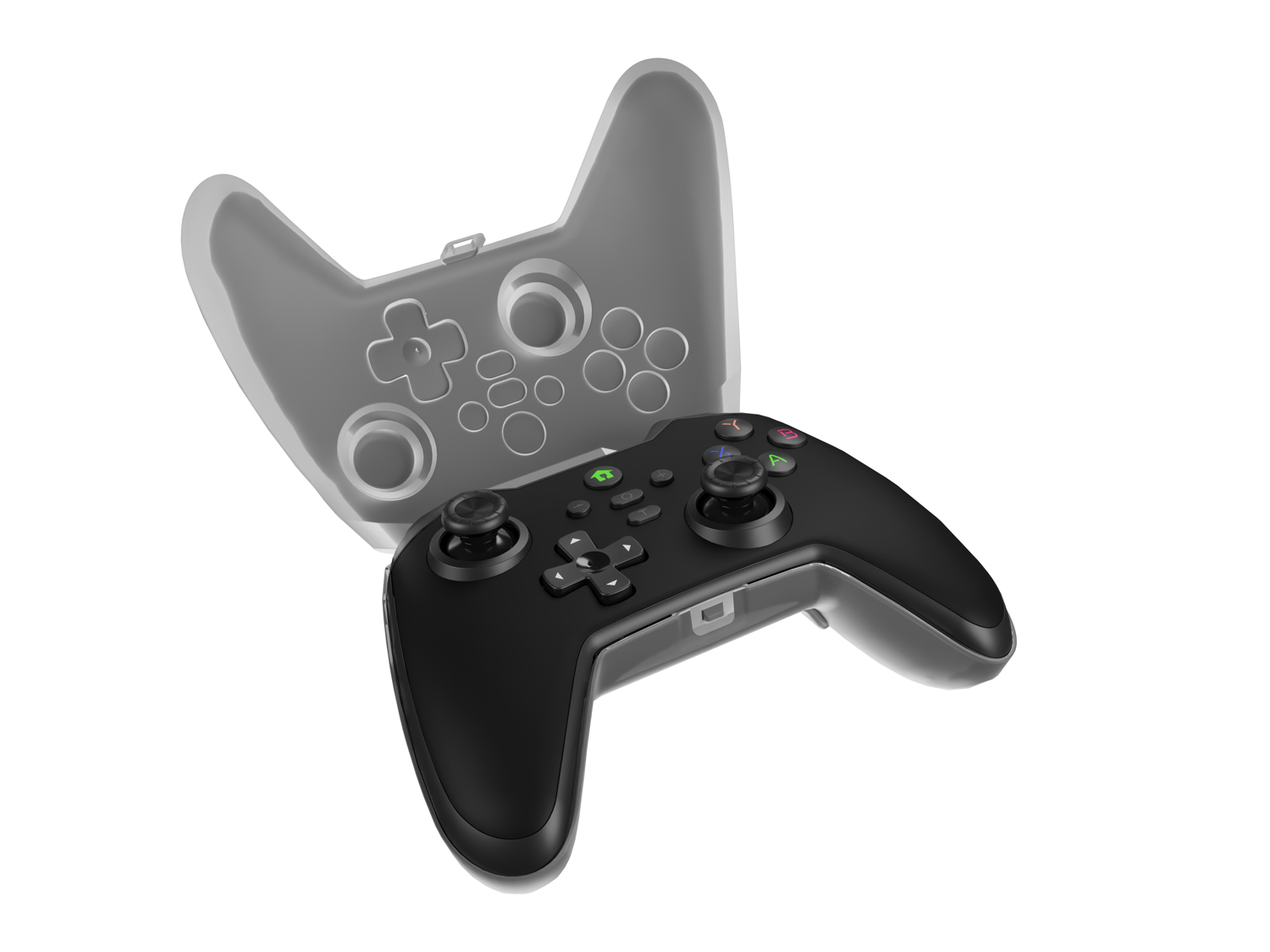 Drôtový gamepad Genesis MANGAN 300, pre PC/ Switch/ Mobil, čierny 