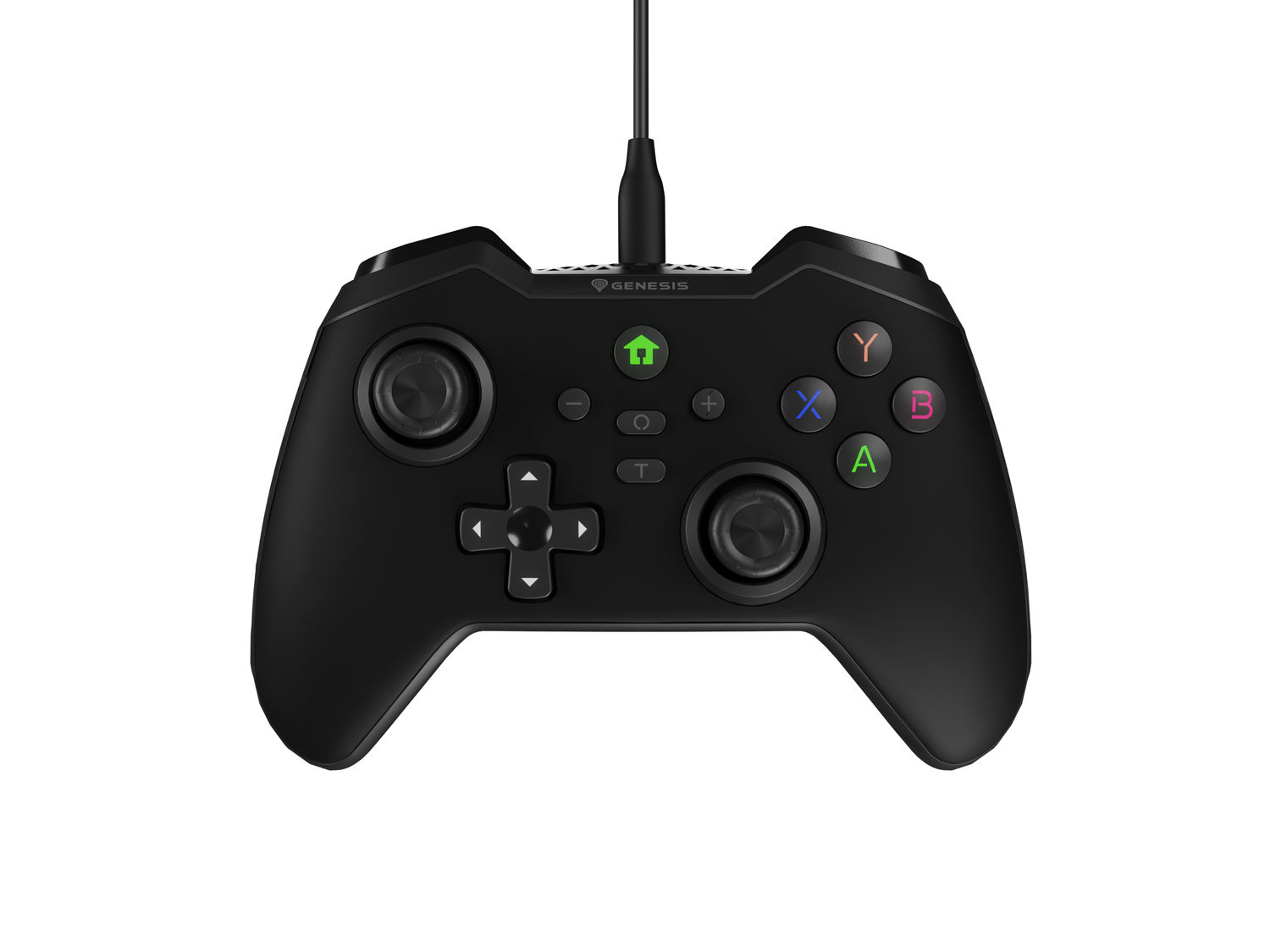 Drôtový gamepad Genesis MANGAN 300, pre PC/ Switch/ Mobil, čierny