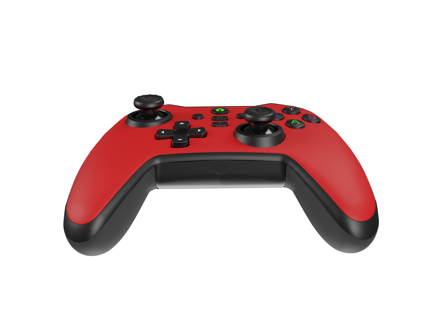 Drôtový gamepad Genesis MANGAN 300, pre PC/ Switch/ Mobil, červený 