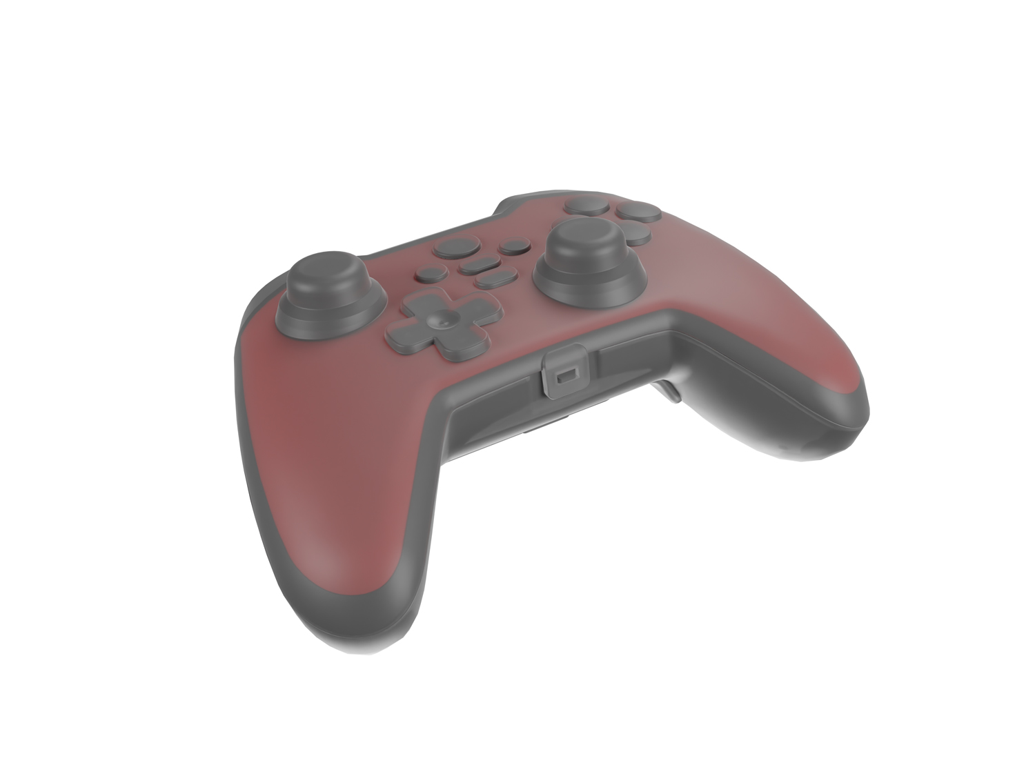 Drôtový gamepad Genesis MANGAN 300, pre PC/ Switch/ Mobil, červený 