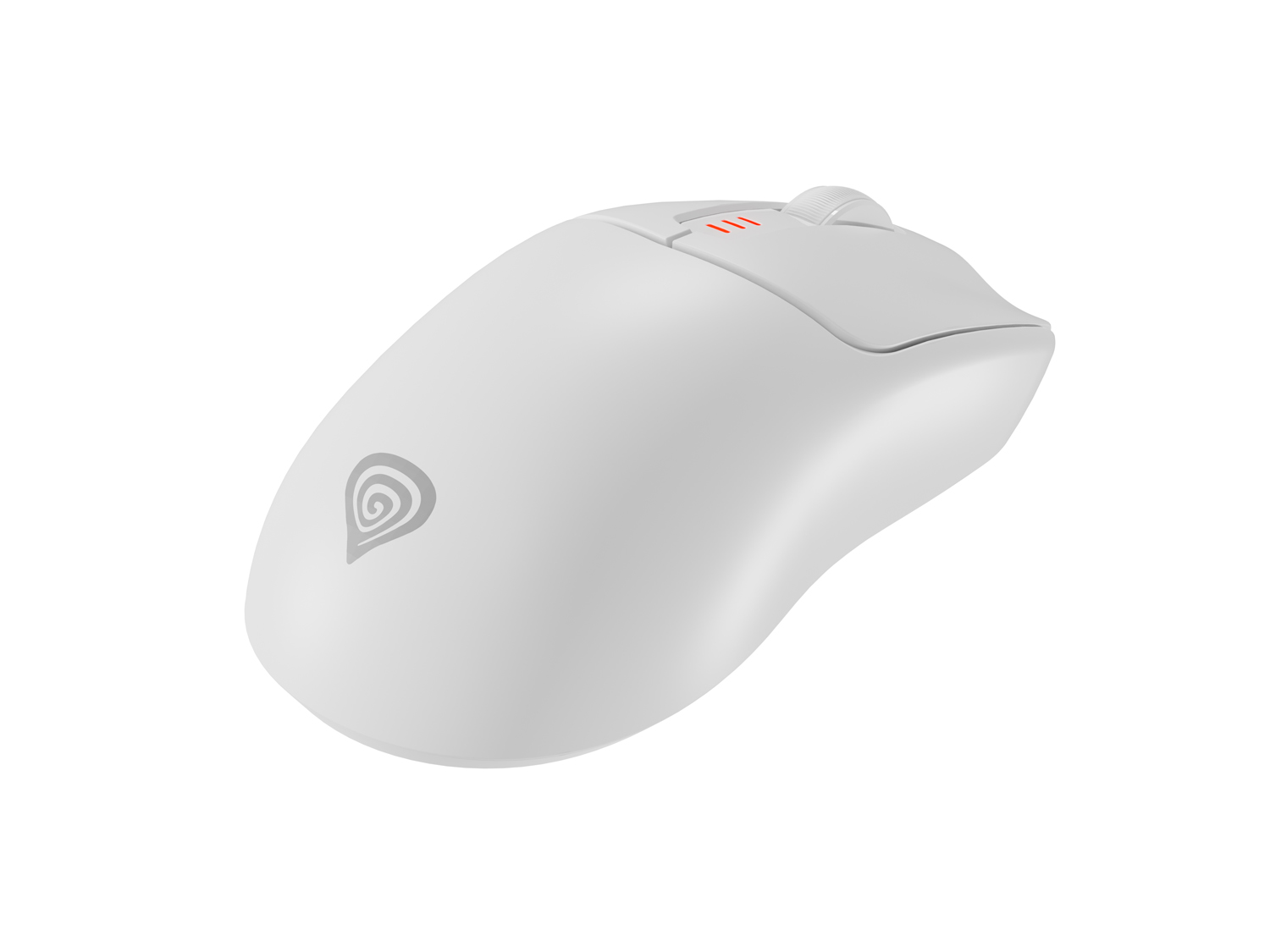 Genesis herná myš ZIRCON 500 G2/ Herná/ Optická/ 10 000 DPI/ USB+BT/ Biela 
