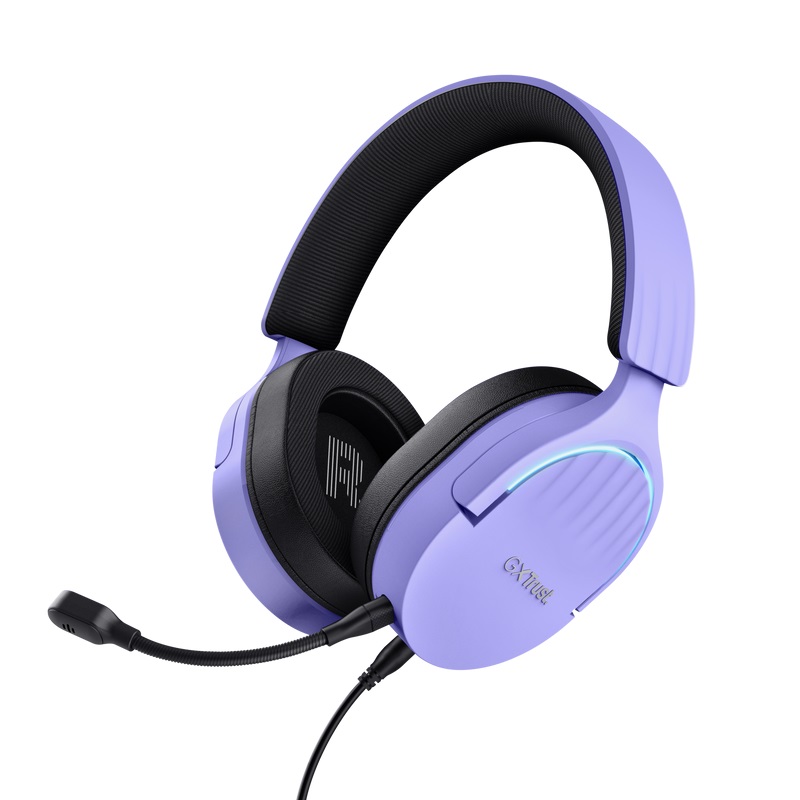 Trust Gaming GXT 490 Fayzo/ 7.1/ USB/ Drôt/ Fialová