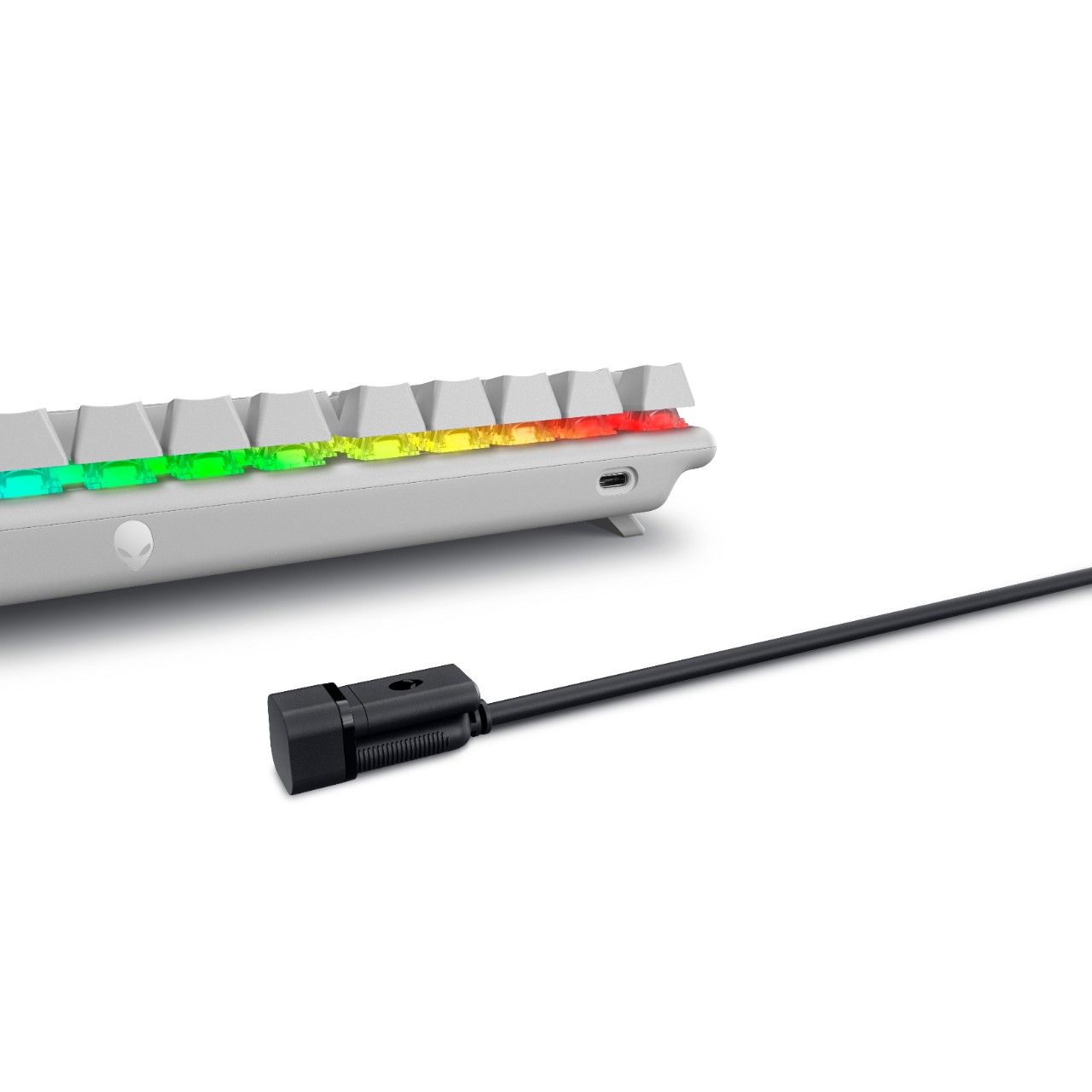 Alienware/ Bezdrôtová USB + Bluetooth/ IE layout/ Biela 