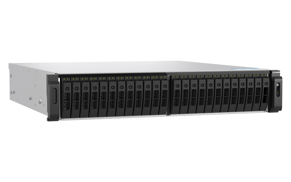 QNAP TS-h3077AFU-R5-32G (Ryzen Pro 5, 1GHz, ZFS, 32GB DDR5 RAM, 30x 2, 5" SATA, 2x 2, 5GbE, 2x 10GbE) 