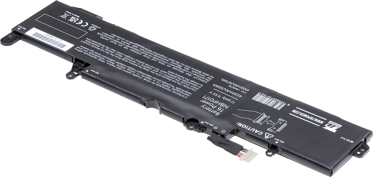 Batéria T6 Power HP EliteBook 745 G5, 830 G5, 840 G5, ZBook 14 U G5, 4330mAh, 50Wh, 3cell, Li-pol 