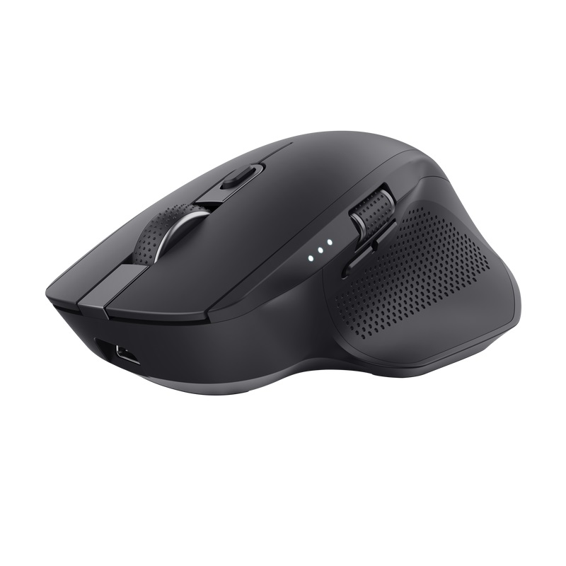 Trust Ozaa+/ Kancelárska/ Optická/ Pre pravákov/ 3 200 DPI/ USB+BT/ Čierna 
