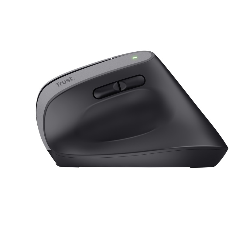 Trust Bayo+/ Vertikálna/ Optická/ Pre pravákov/ 2 400 DPI/ USB+BT/ Čierna 