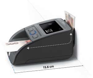 Detektor falzifikátov bankoviek SAFESCAN 155-S, čierny 