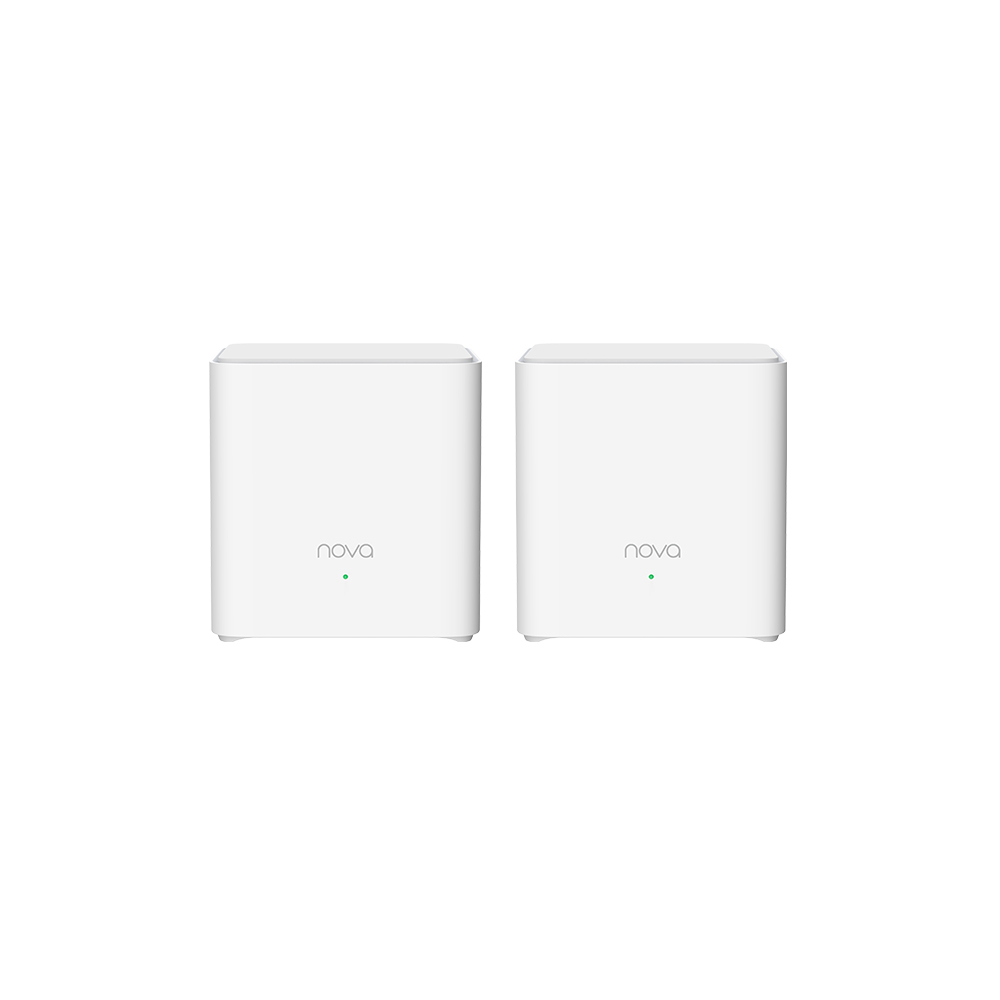 Tenda Nova EX3 (2-pack) WiFi 6 AX1500 Mesh Gigabit systém, 4xGLAN/ GWAN, WPA3, VPN, CZ aplikácie 