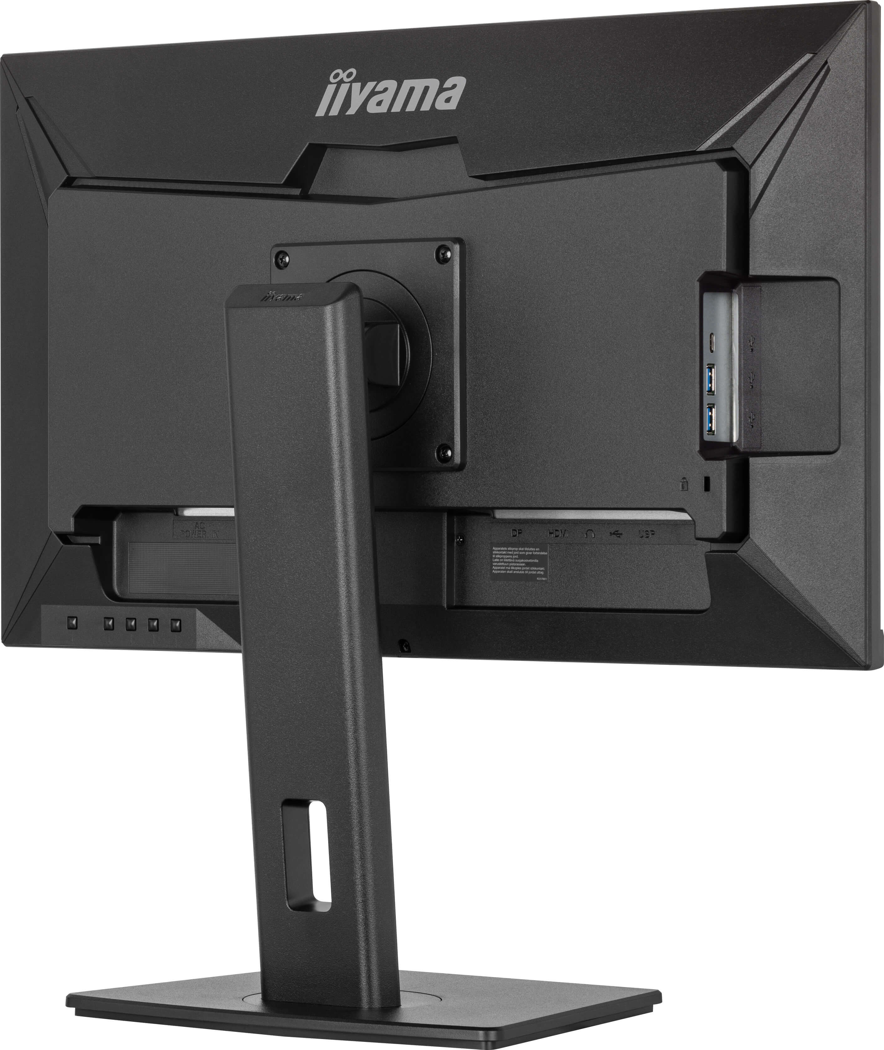 iiyama ProLite/ XUB2492QSU-B1/ 23, 8"/ IPS/ QHD/ 100Hz/ 0, 5ms/ Black/ 3R 
