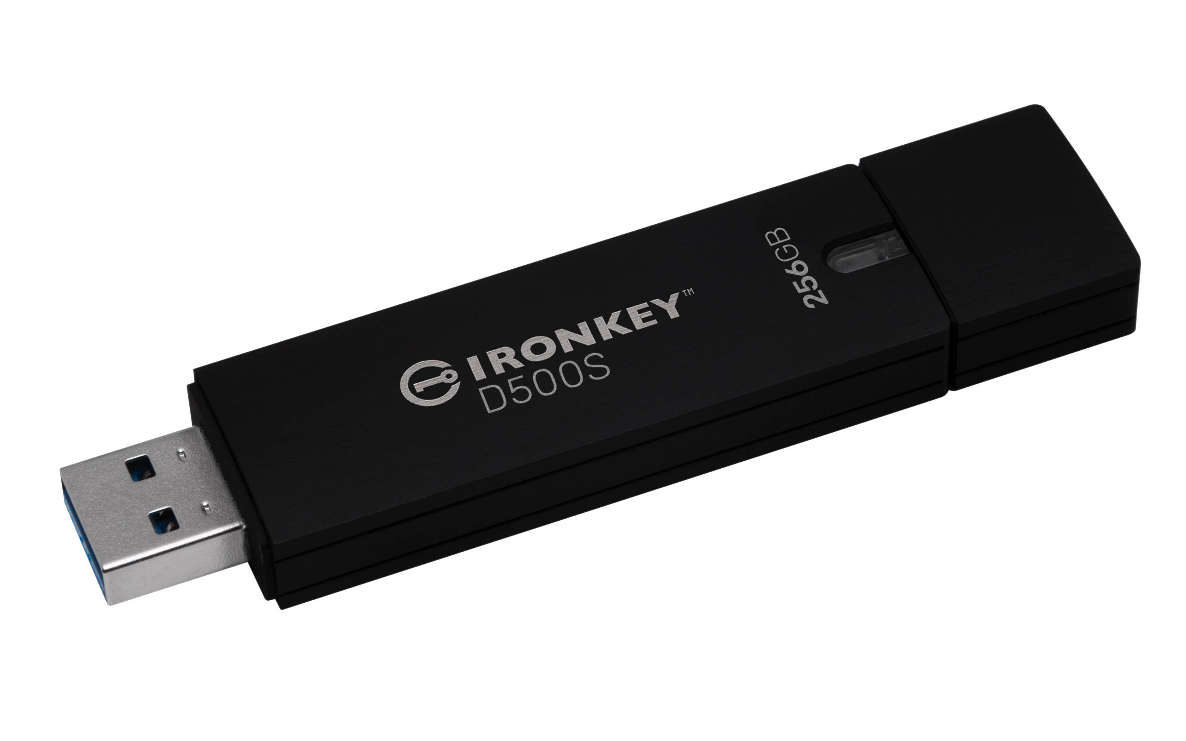 Kingston Ironkey D500S/ 256GB/ USB 3.2/ USB-A/ Čierna 