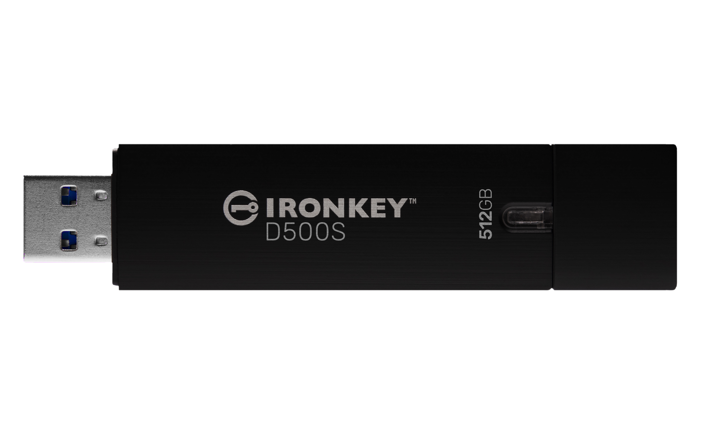Kingston Ironkey D500S/ 512GB/ USB 3.2/ USB-A/ Čierna 